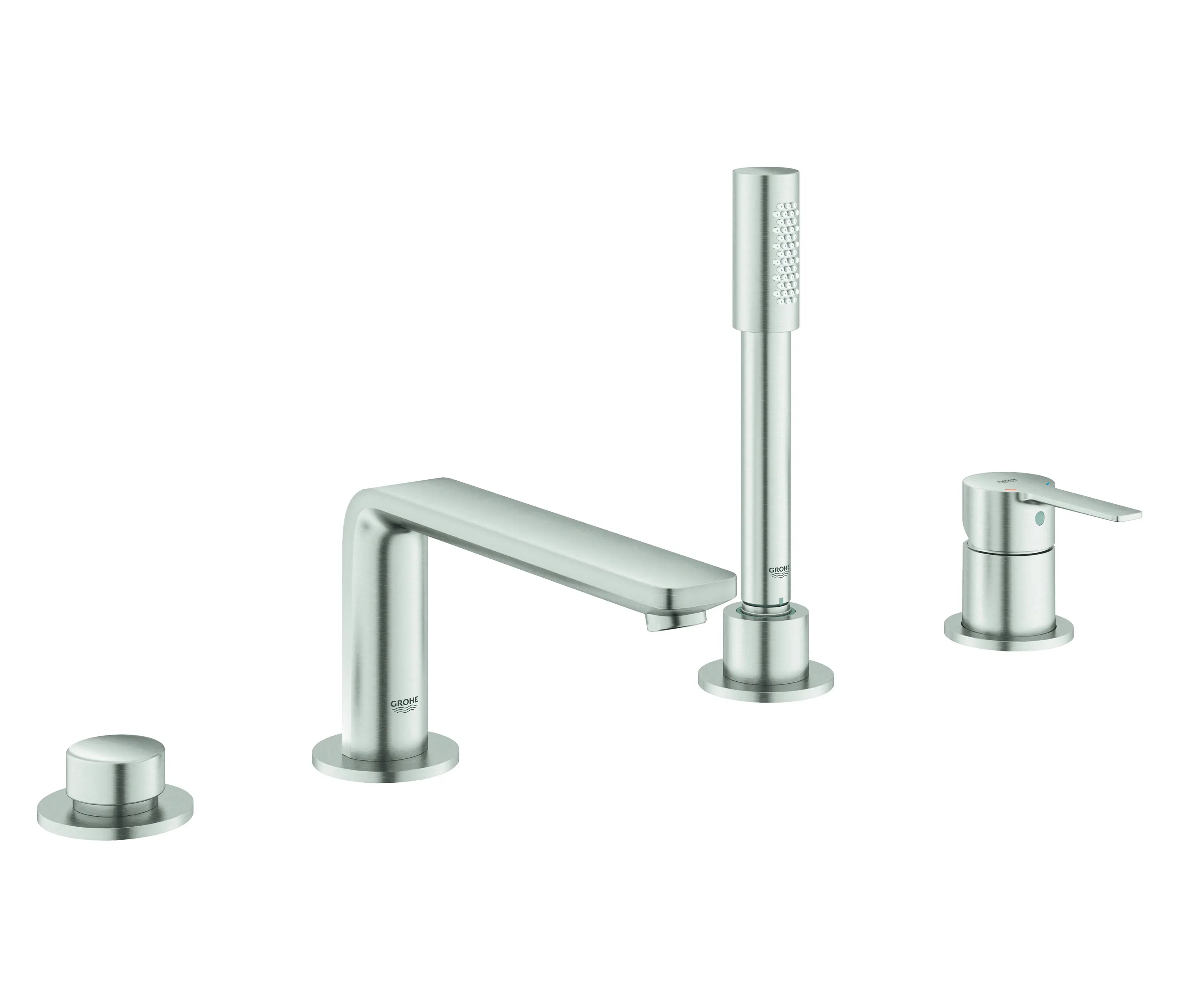 GROHE - Lineare 4-Loch Einhand-Wannenkombination