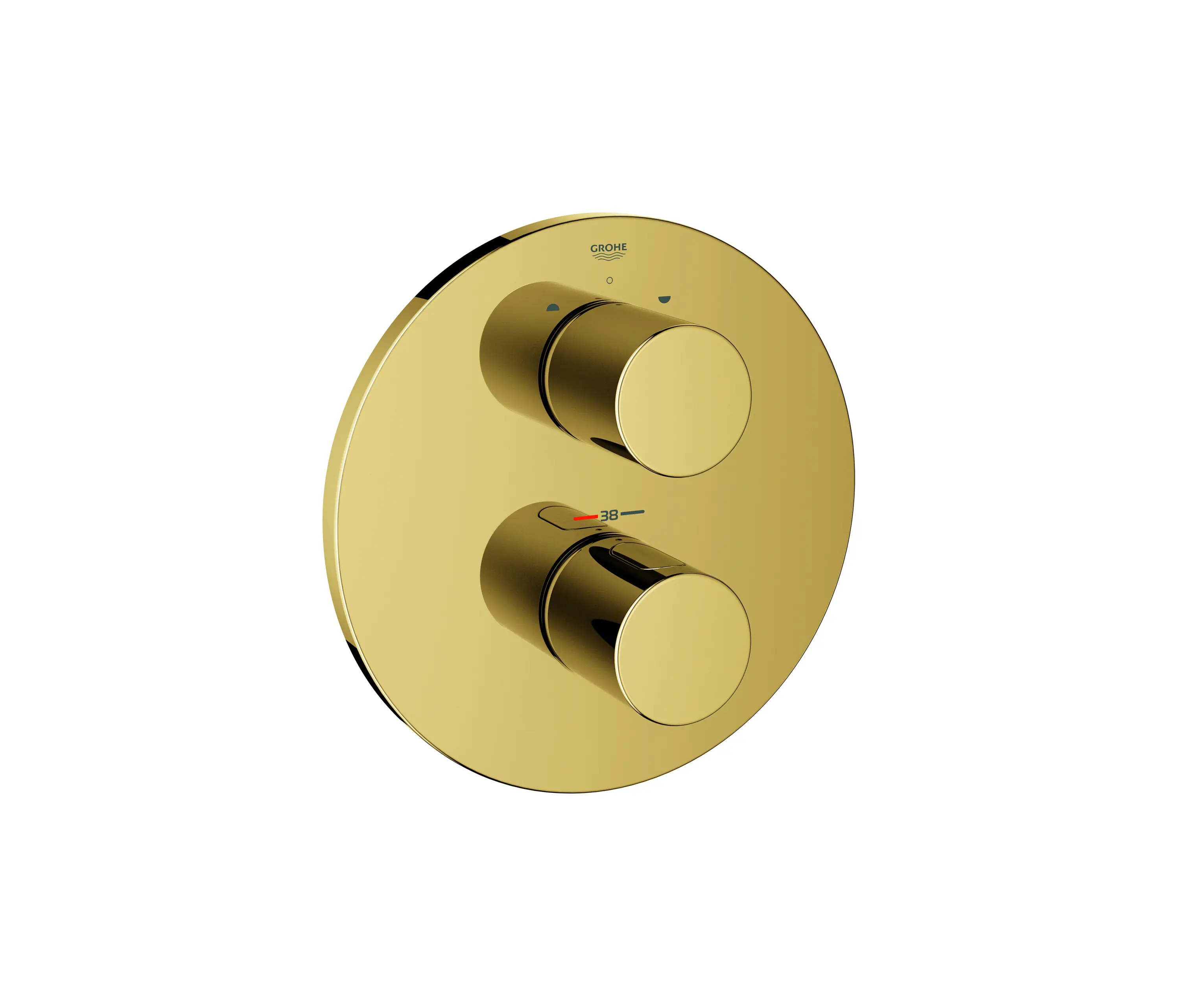 GROHE - Grohtherm 3000 Cosmopolitan Façade pour mitigeur thermostatique 2 sorties