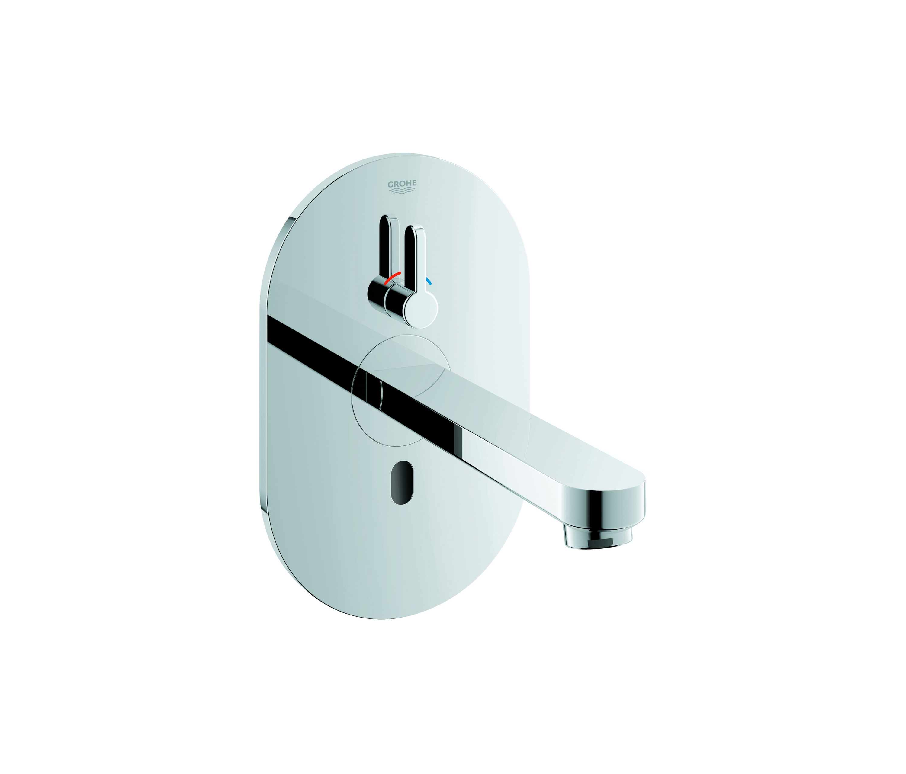Afficher le produit Eurosmart Cosmopolitan E Mitigeur lavabo infra rouge avec mitigeur et limiteur de température ajustable du fabricant GROHE