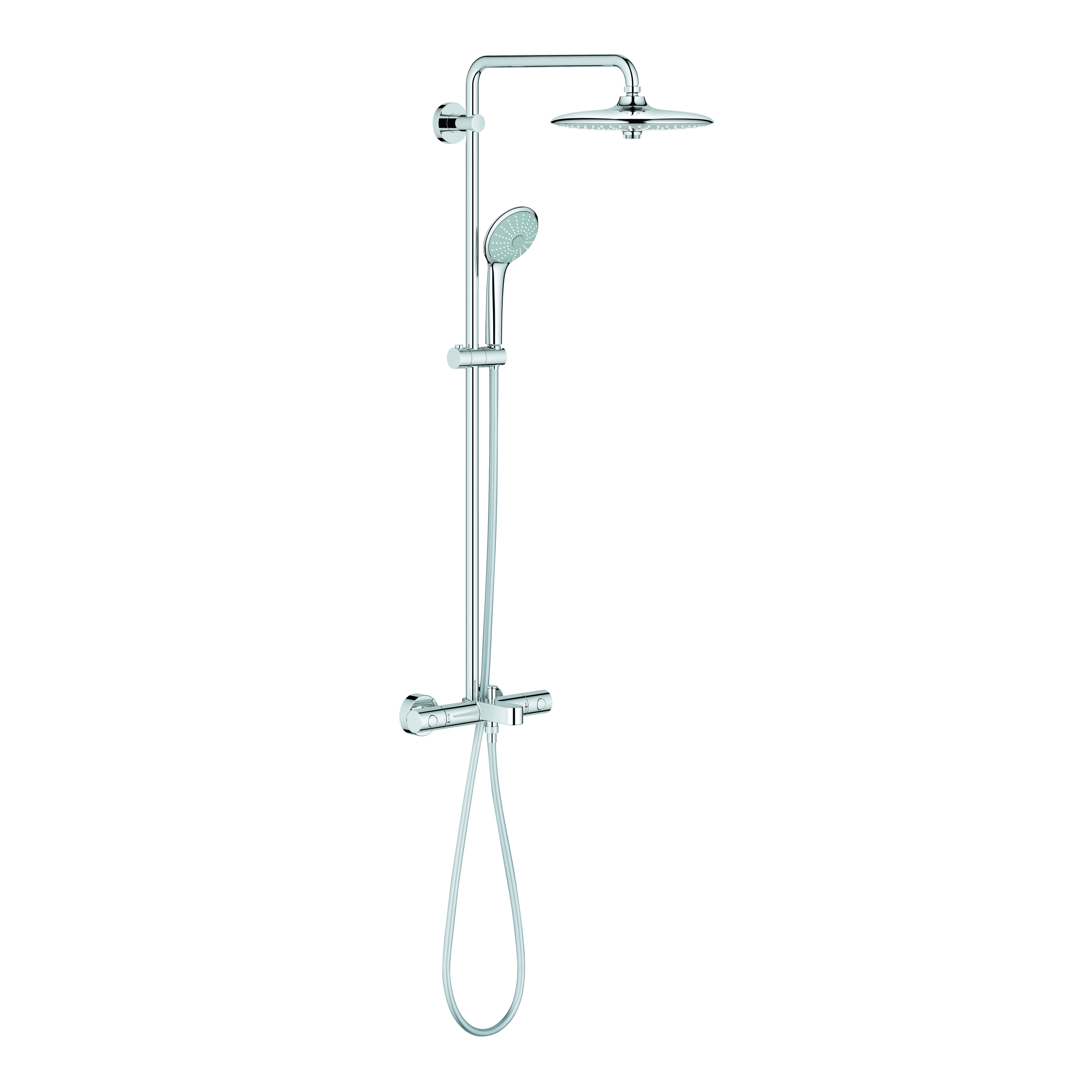 Display product Euphoria System 260 Shower system with bath thermostat for wall mounting from manufacturer GROHE