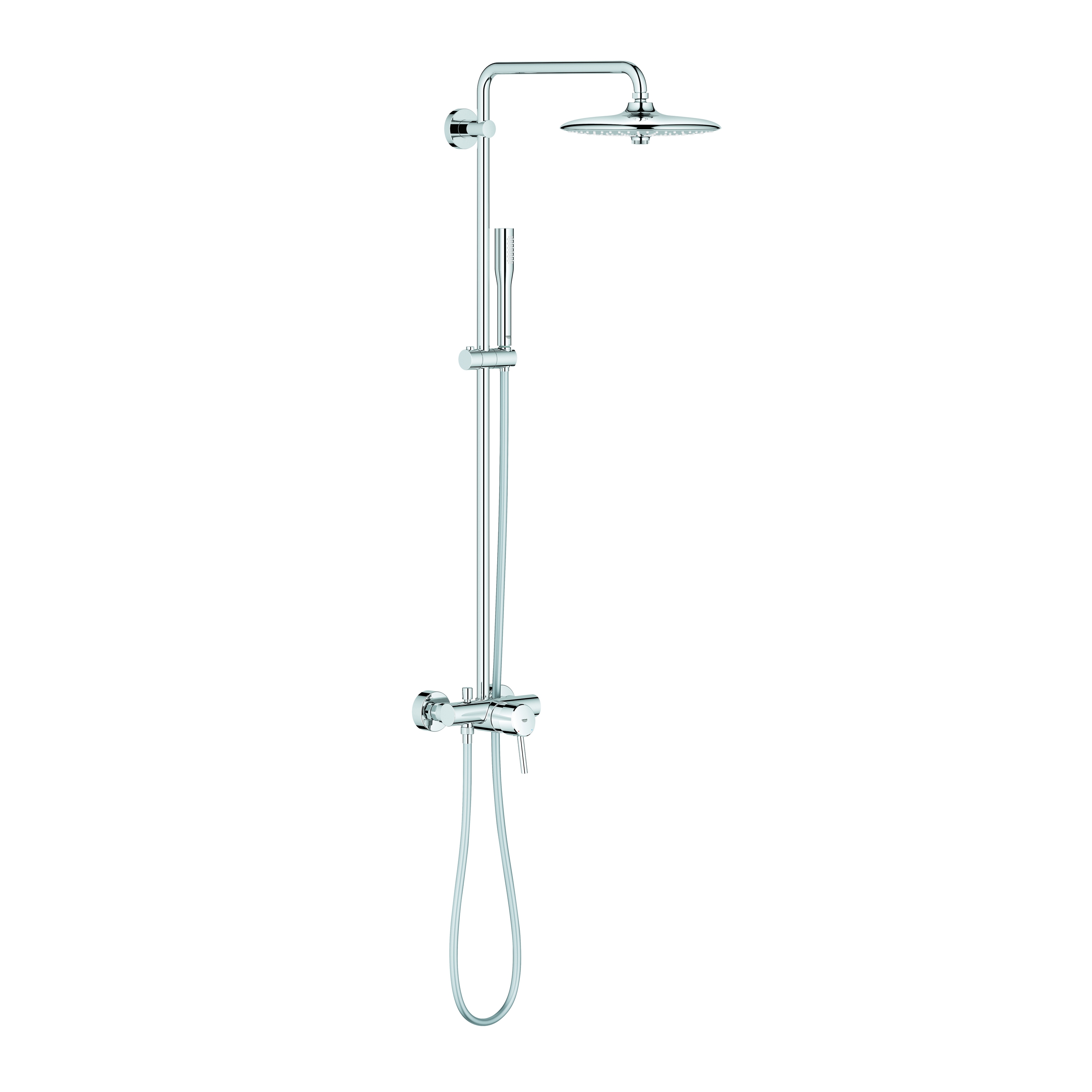 Display product Euphoria Concetto System 260 Shower system with single lever for wall mounting from manufacturer GROHE