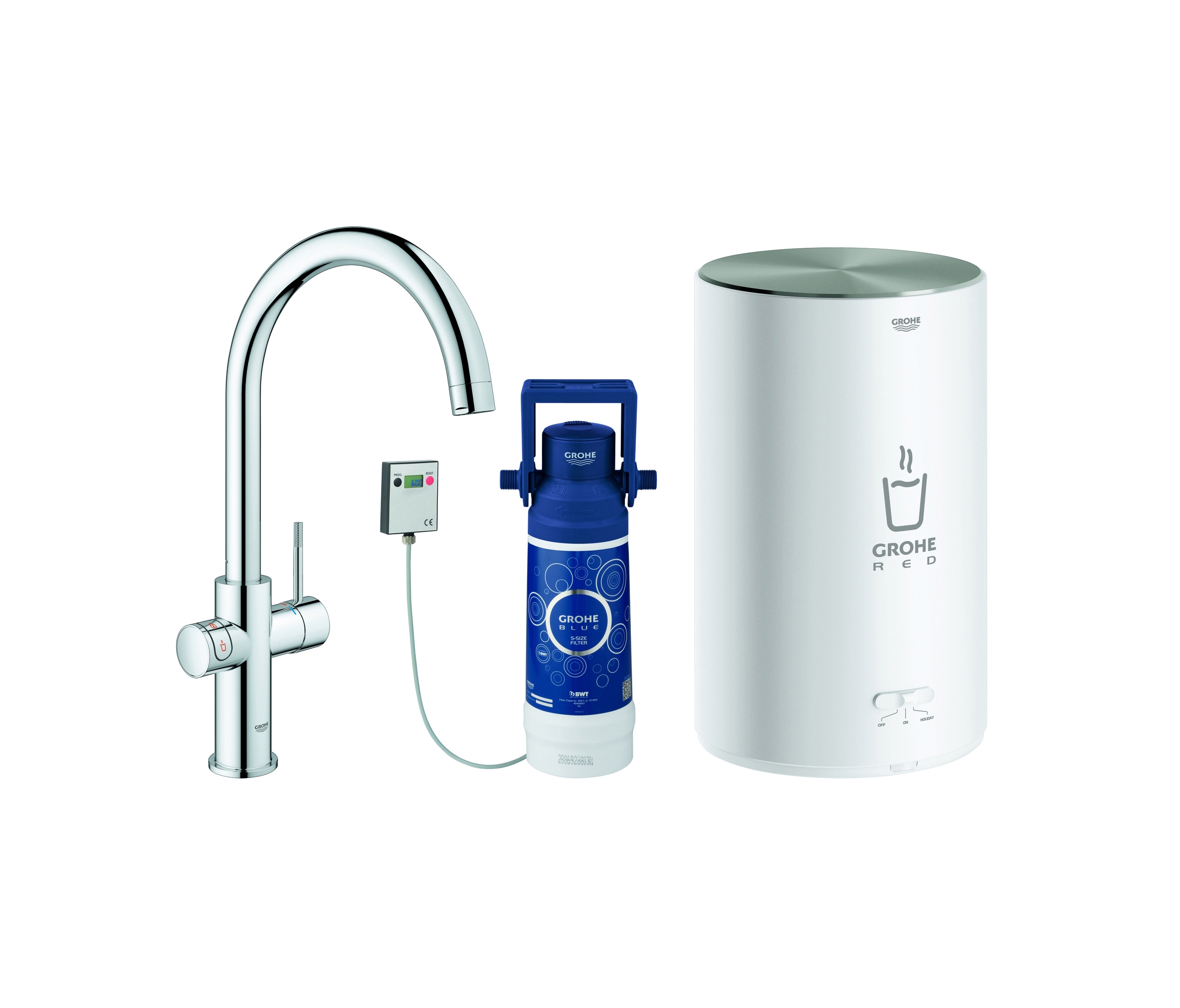 Produkt GROHE Red Duo Armatur und Boiler Größe M des Herstellers GROHE anzeigen