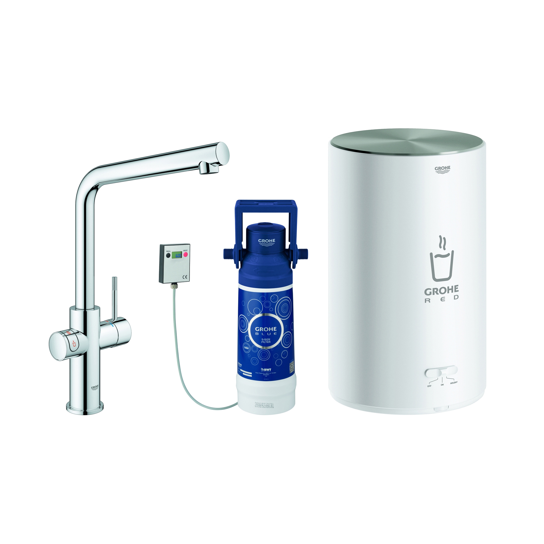 GROHE Red Duo Faucet and M size boiler