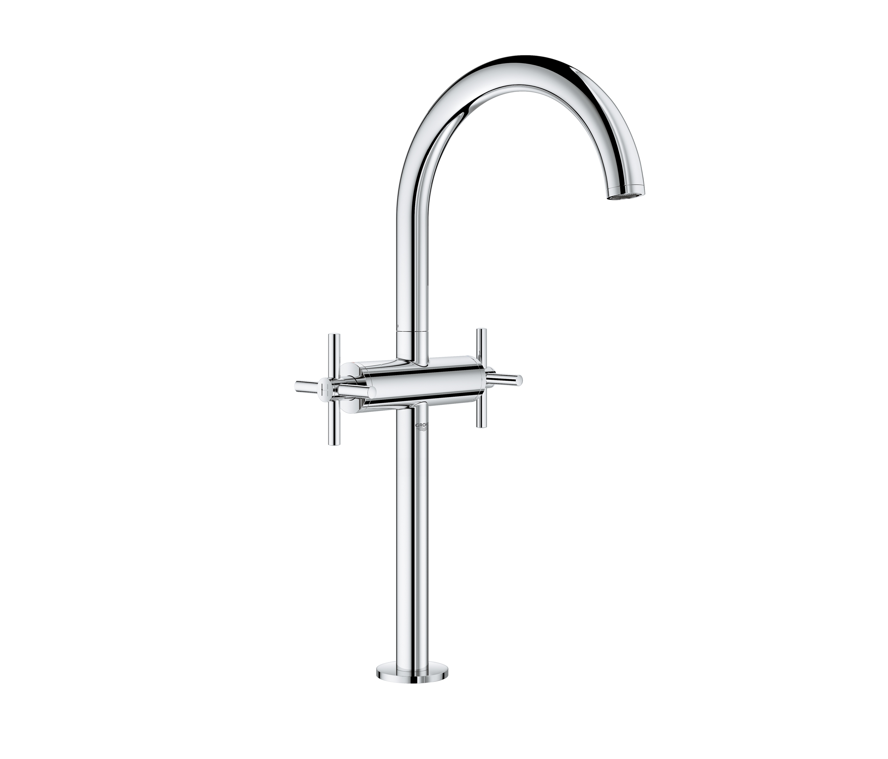 Vertoon produk Atrio One-hole basin mixer 1/2" XL-Size cross handle van vervaardiger GROHE