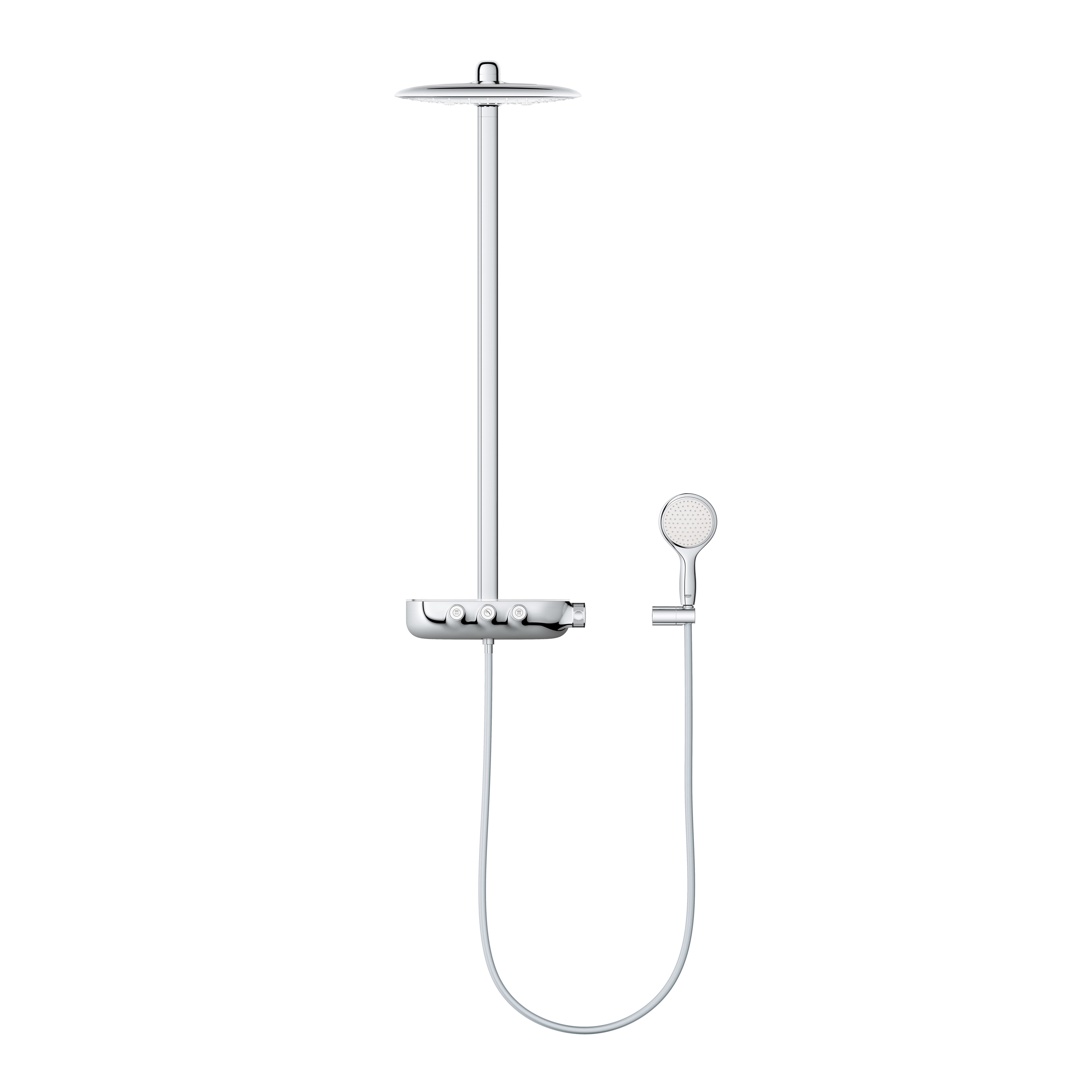 Produkt Rainshower System SmartControl 360 Duo Duschsystem mit Thermostatbatterie für die Wandmontage des Herstellers GROHE anzeigen
