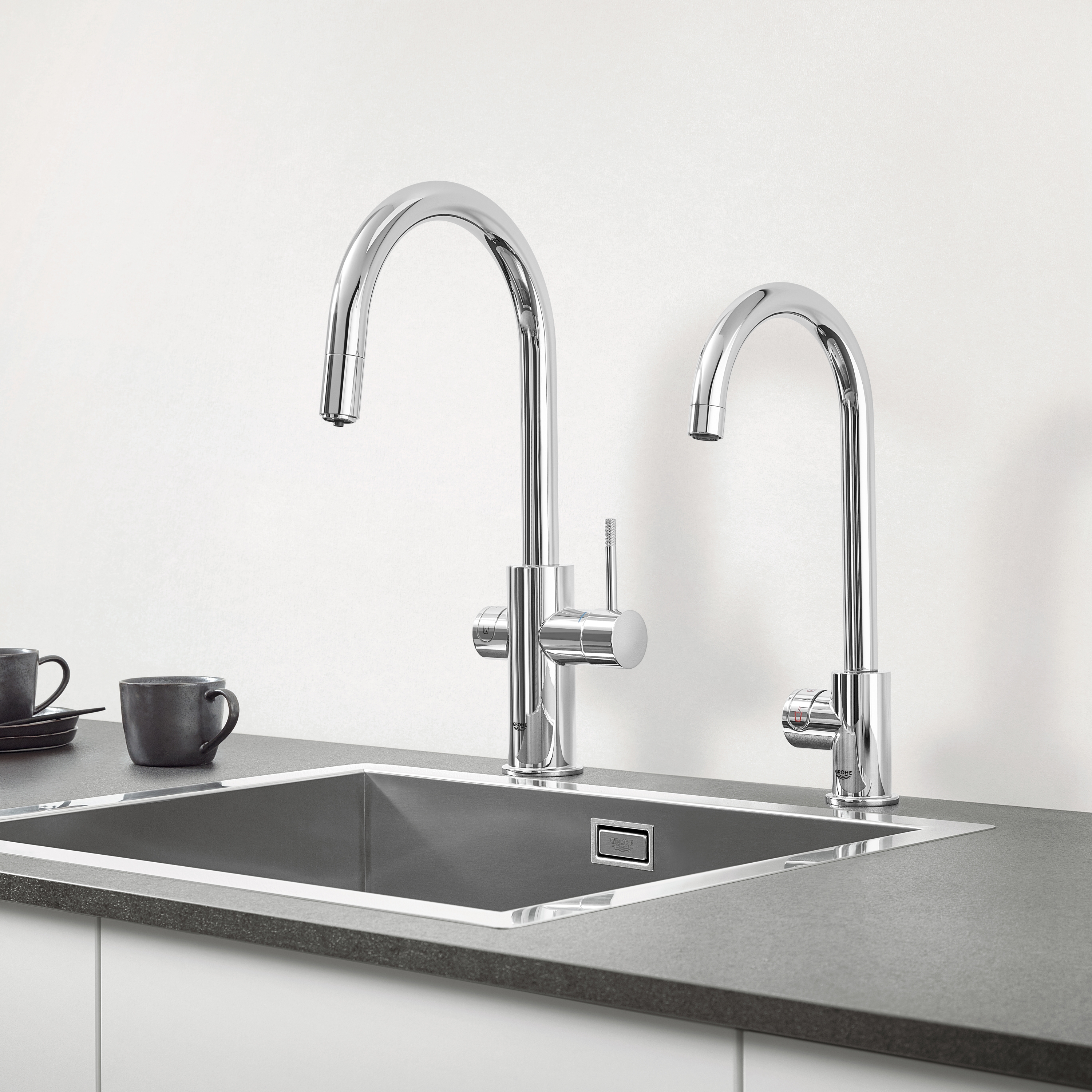 Display product GROHE Blue Professional C-spout from manufacturer GROHE
