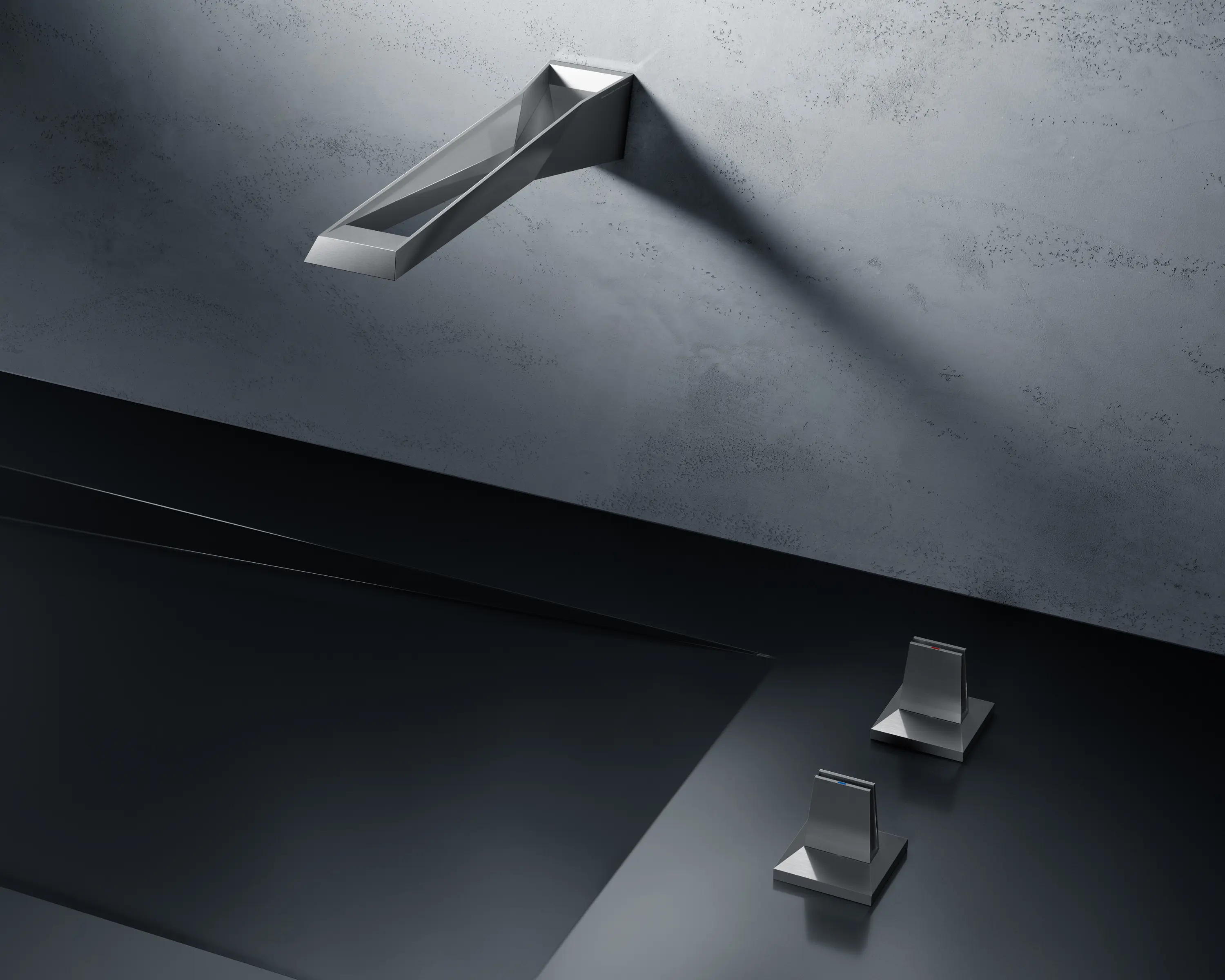 GROHE - Allure Brilliant Icon 3D Mélangeur 3 trous mural Lavabo