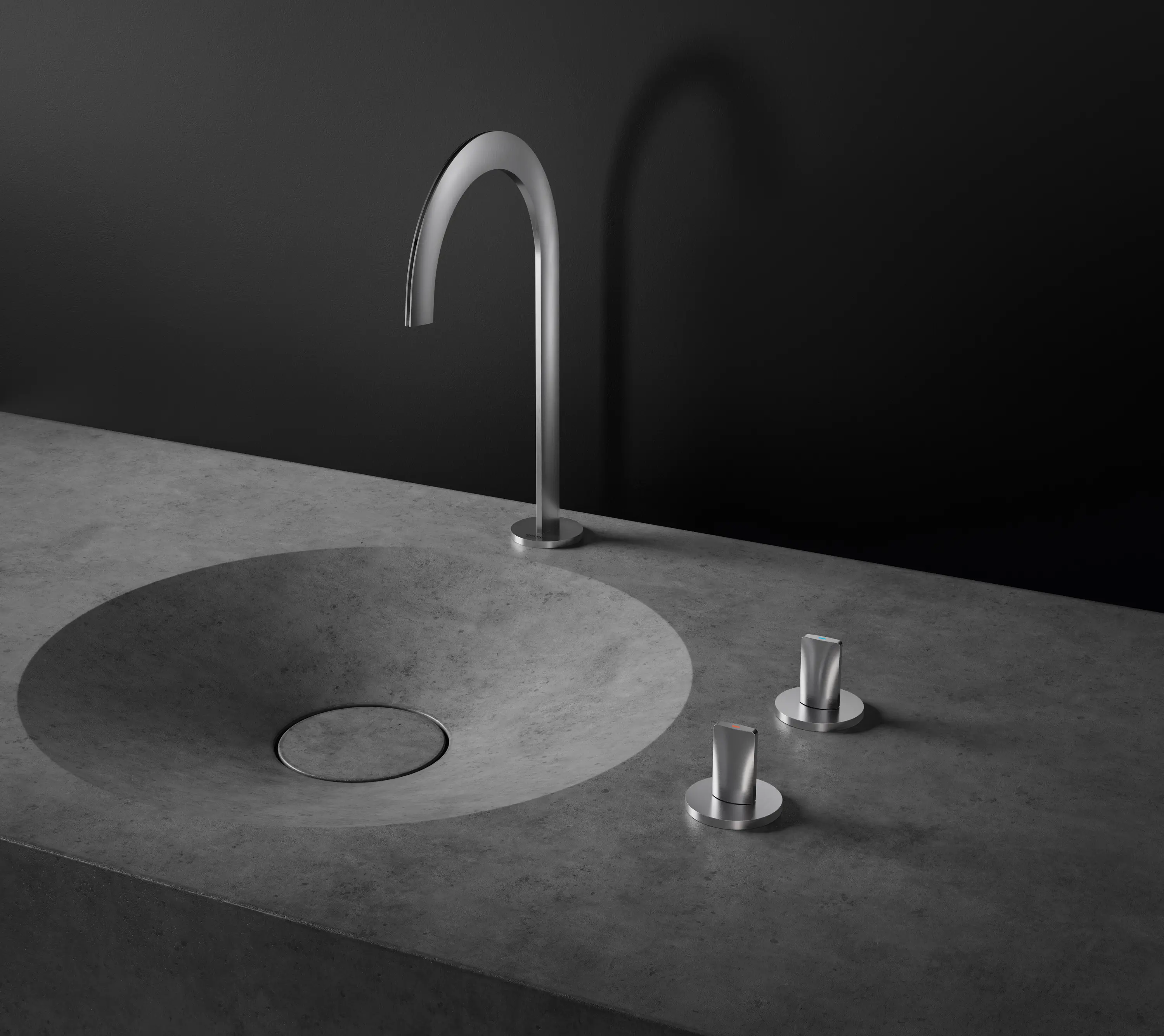 GROHE - Atrio Icon 3D Mélangeur 3 trous Lavabo