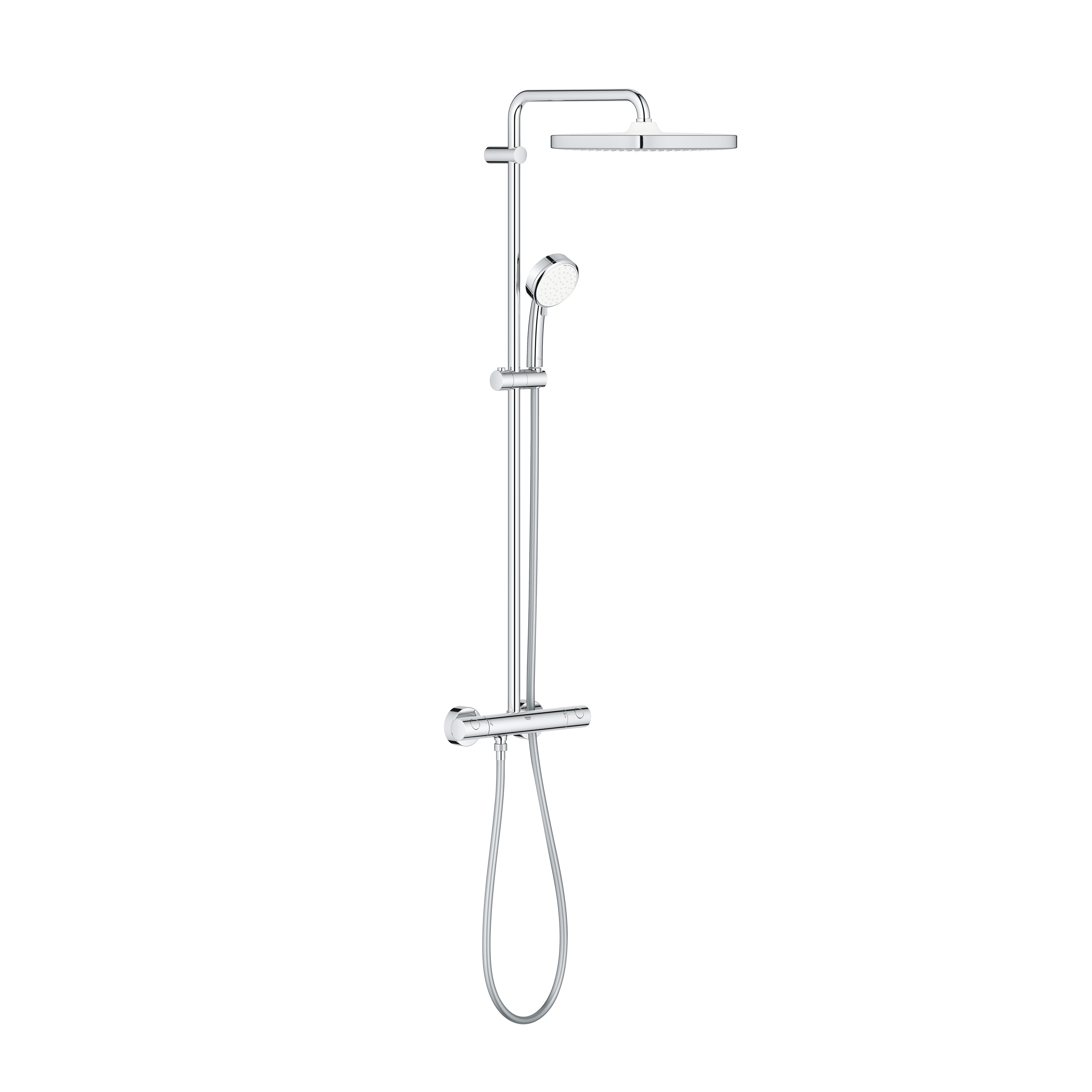 Display product Tempesta Cosmopolitan System 250 CubeShower system with thermostat for wall mounting from manufacturer GROHE