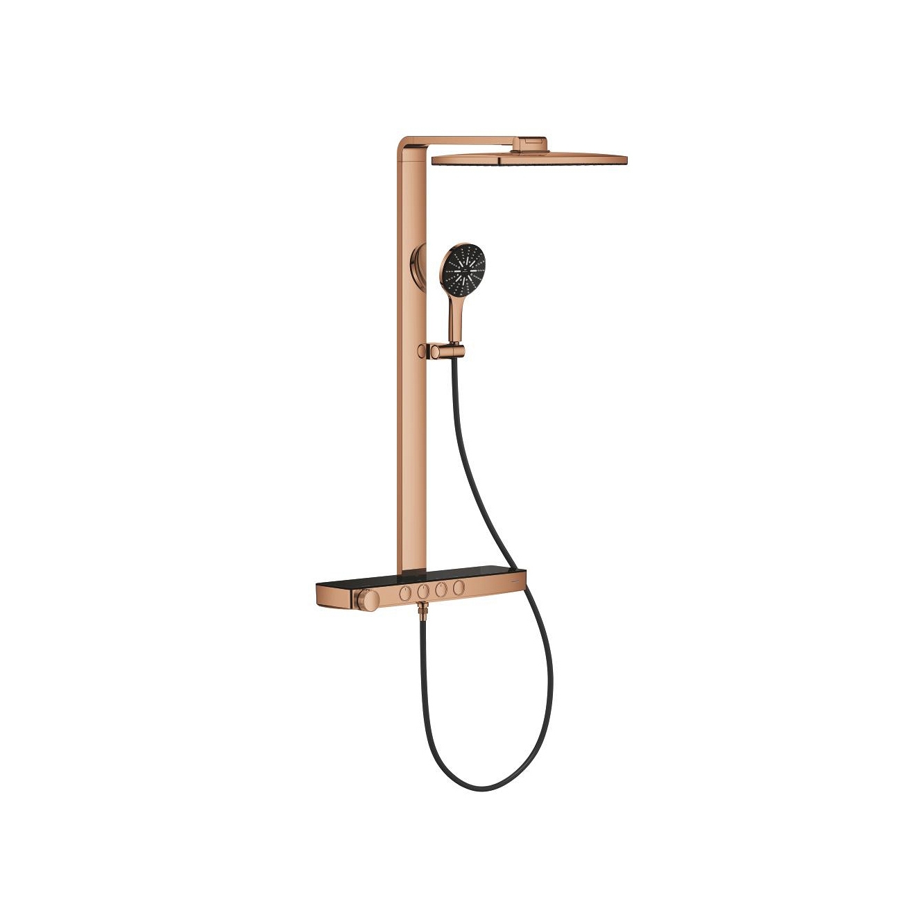 Rainshower Aqua Pure Shower system with thermostat for wall mounting