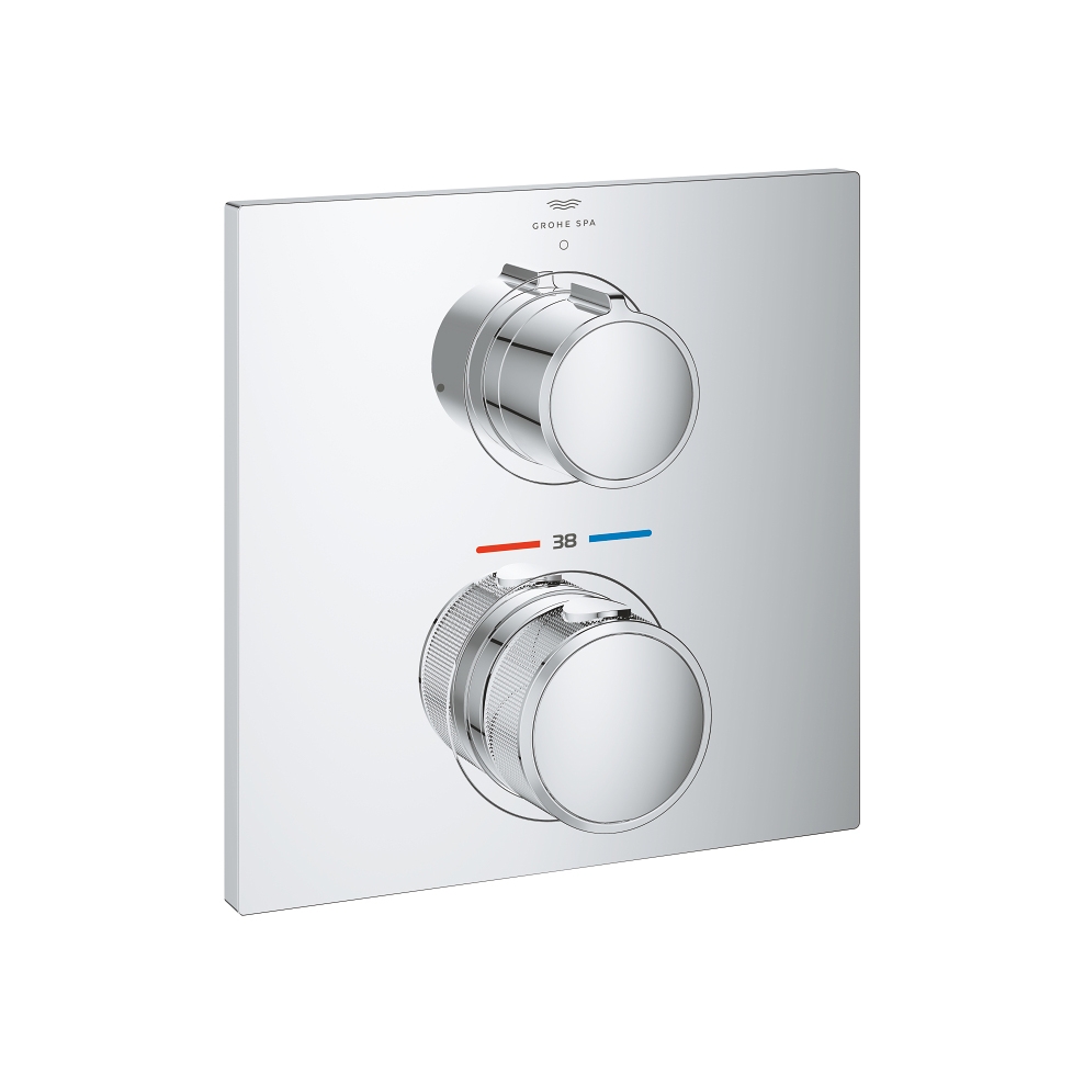 Allure Thermostat for concealed installation with one valve
