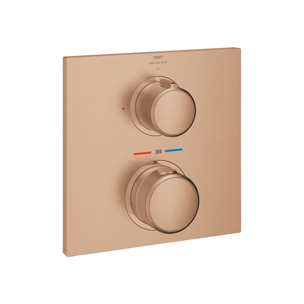 Allure Thermostat for concealed installation with one valve