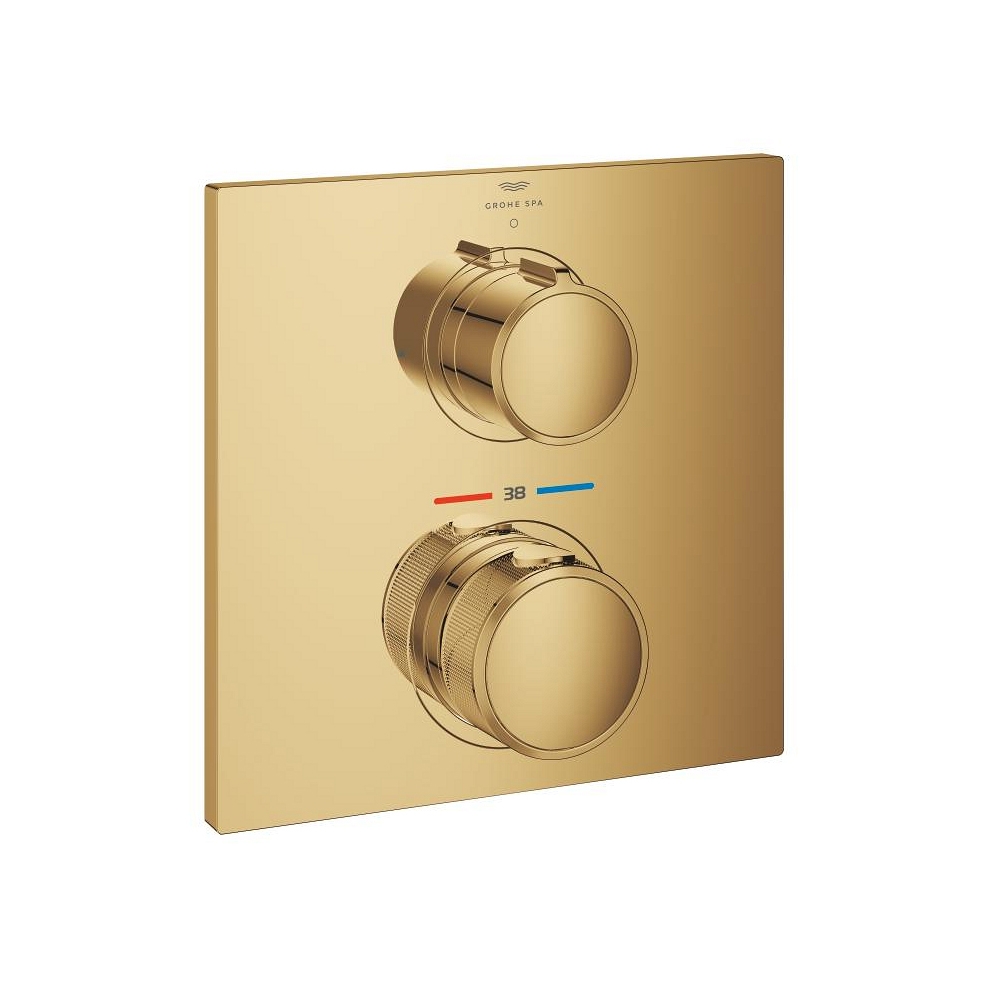 Allure Thermostat for concealed installation with one valve