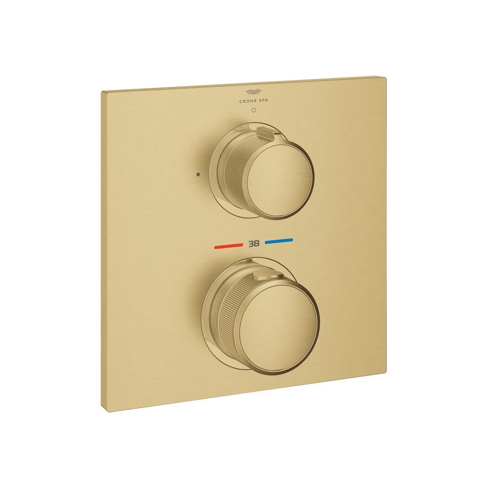 Allure Thermostat for concealed installation with one valve
