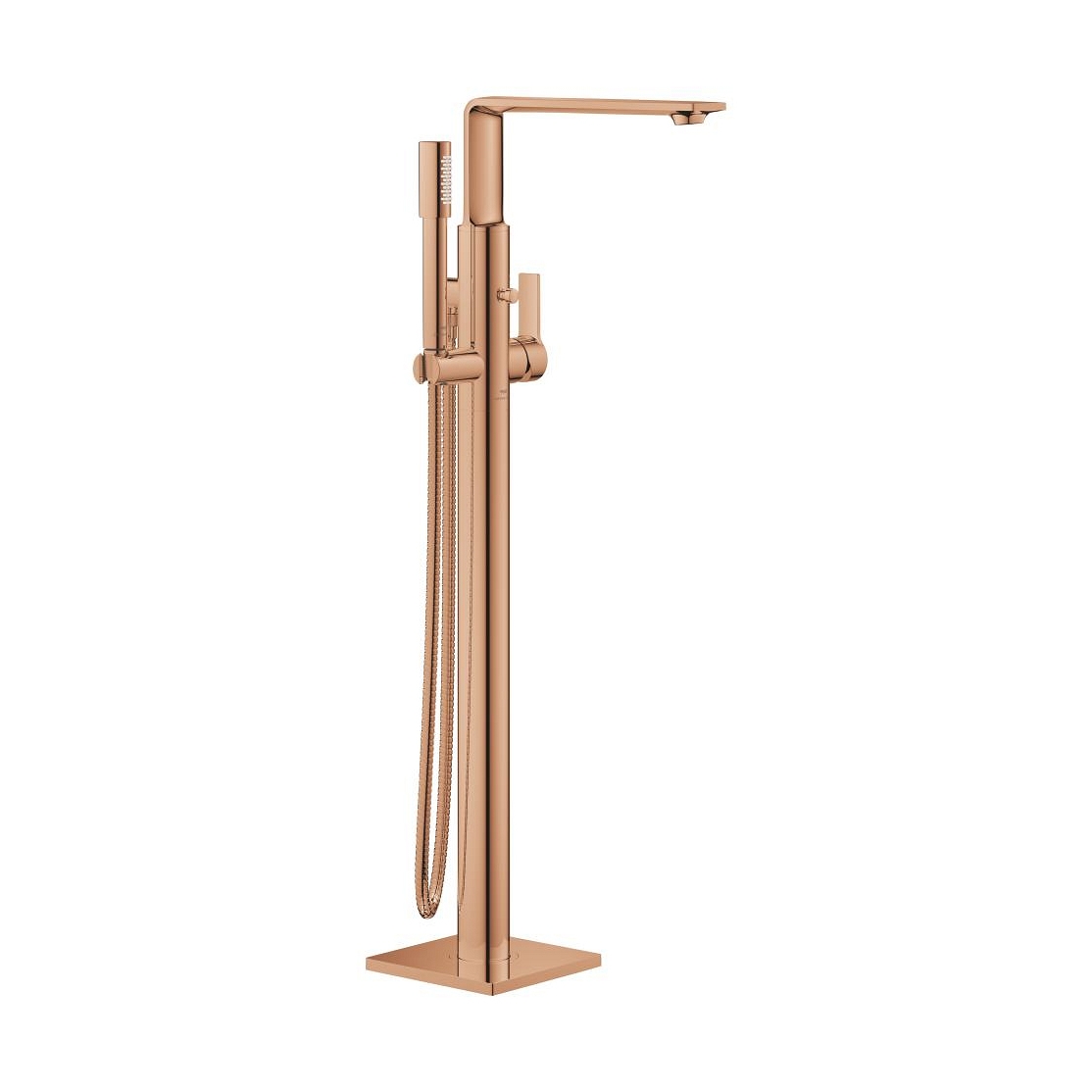 Allure Single-lever bath mixer 1/2", floor mounted
