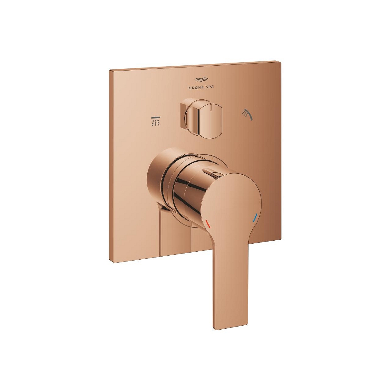 Allure Single-lever mixer with 3-way diverter