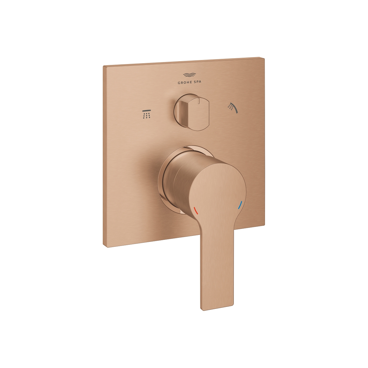 Allure Single-lever mixer with 3-way diverter