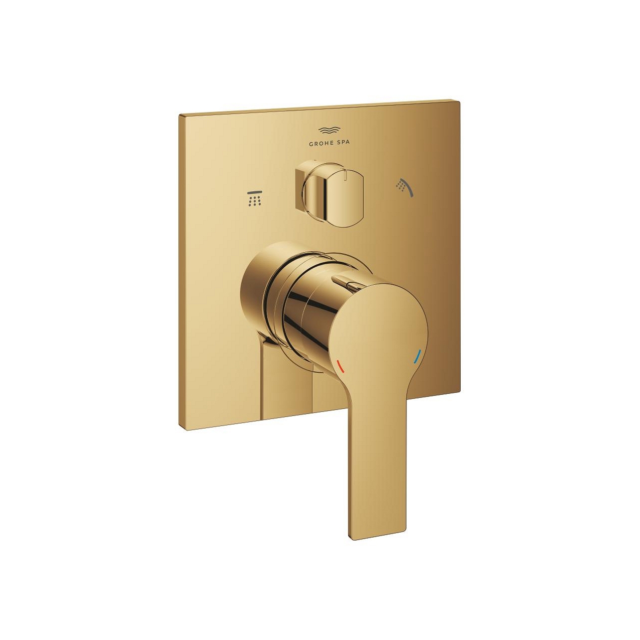 Allure Single-lever mixer with 3-way diverter