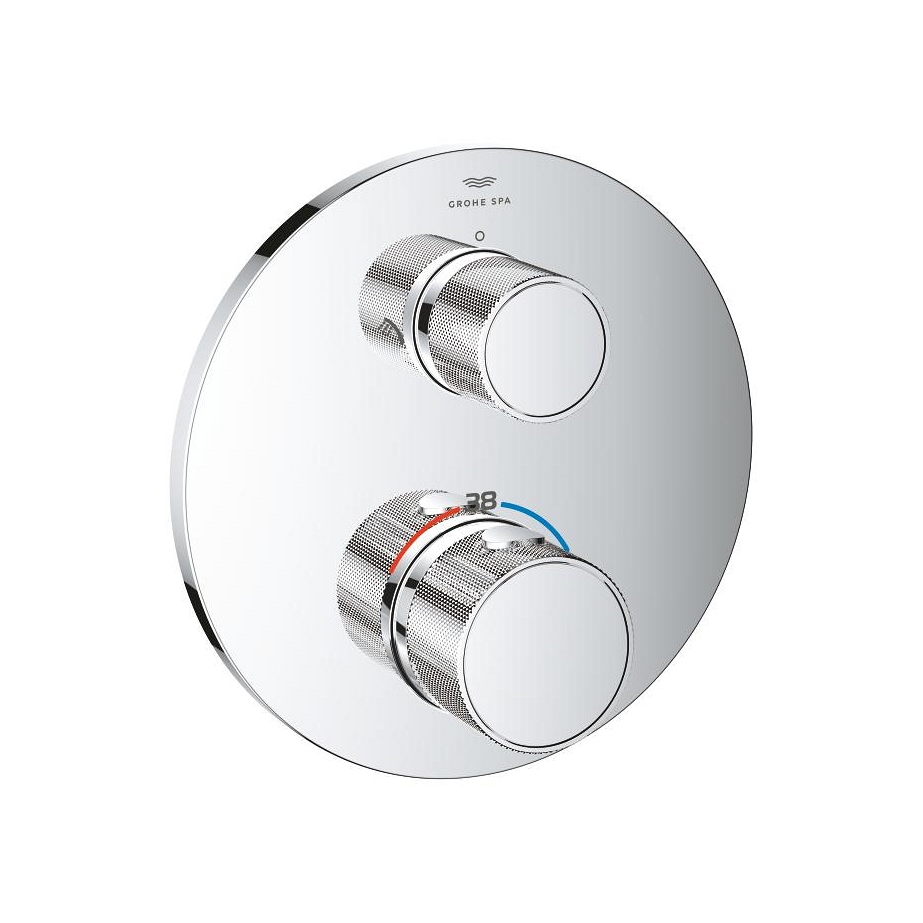 Mostrar el producto Atrio Private Collection Thermostatic shower mixer for 2 outlets with integrated shut off/diverter valve with knob del fabricante GROHE