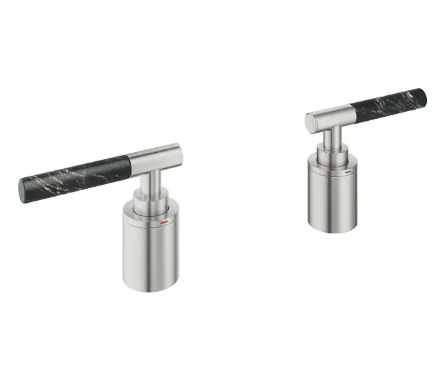 GROHE - Atrio Private Collection Sticks made from Vanilla Noir Caesarstone material