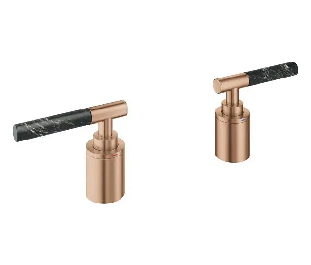 GROHE - Atrio Private Collection Sticks made from Vanilla Noir Caesarstone material