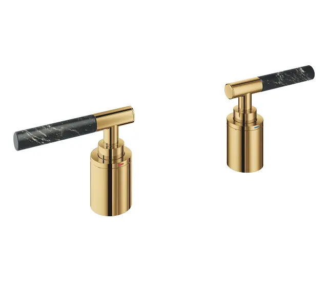 GROHE - Atrio Private Collection Sticks made from Vanilla Noir Caesarstone material