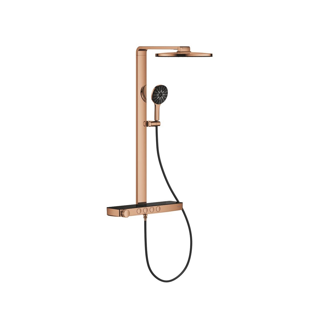 Rainshower Aqua Pure Shower system with thermostat for wall mounting