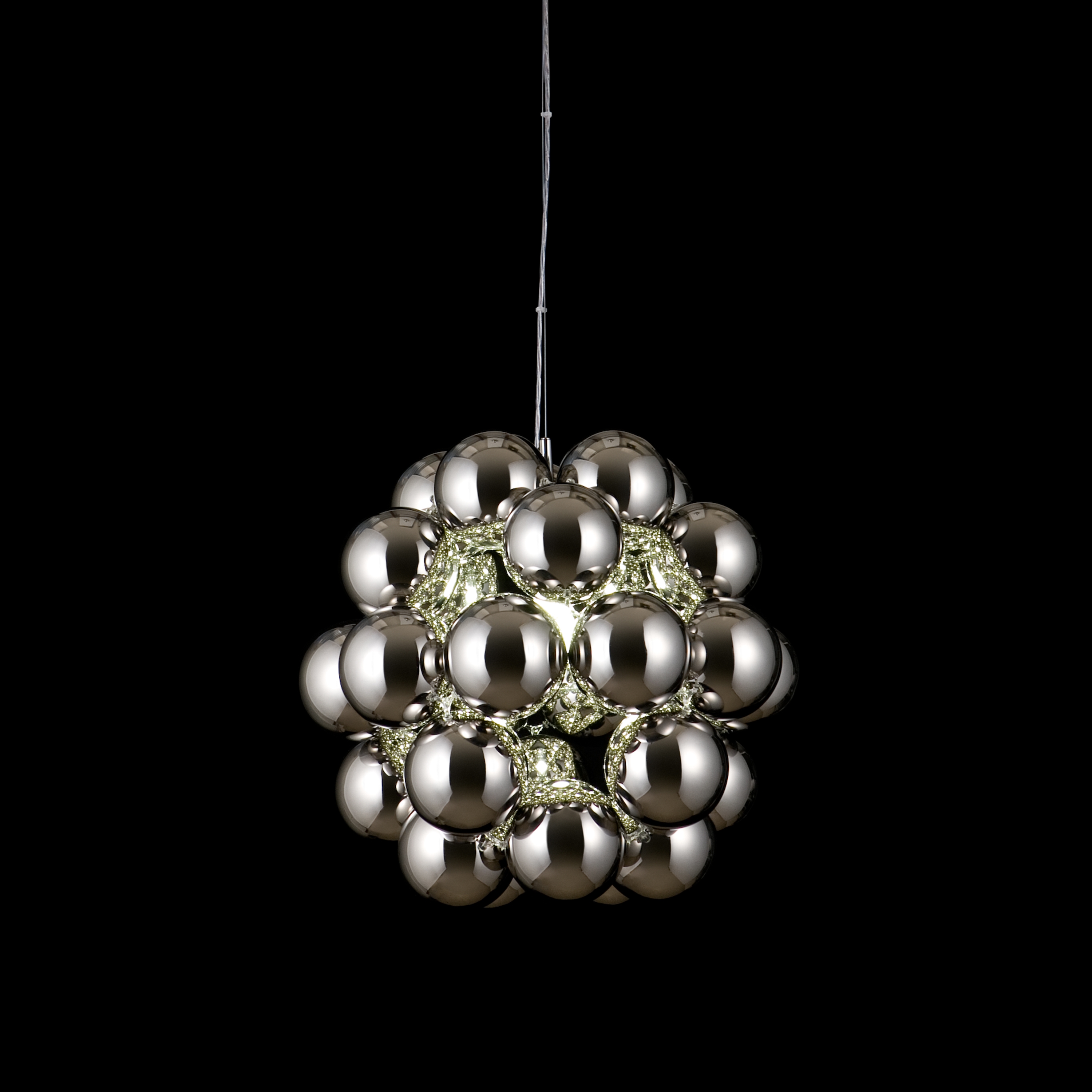 Display product Beads Penta Chrome Pendant from manufacturer Innermost