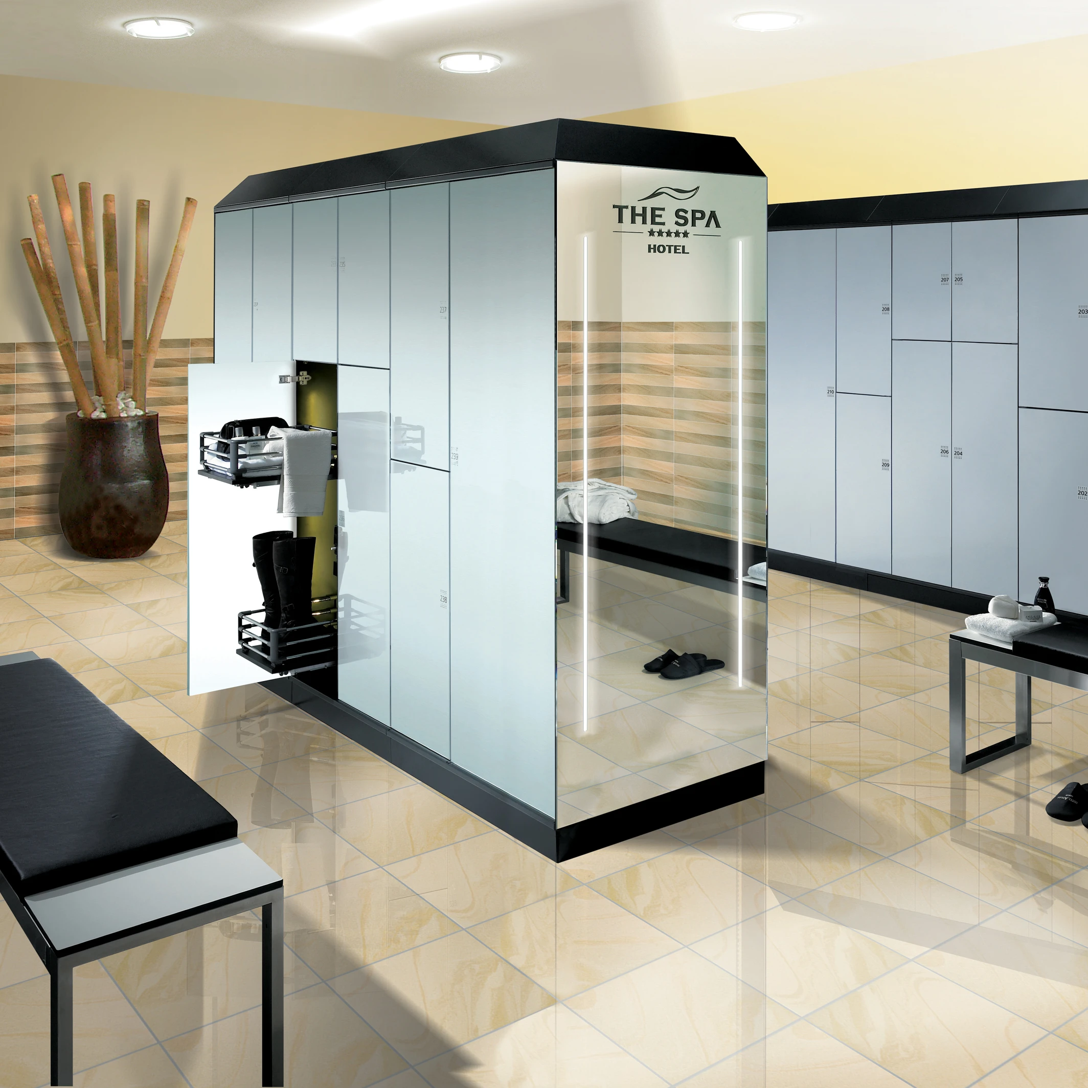 Changing Rooms & Cloakrooms