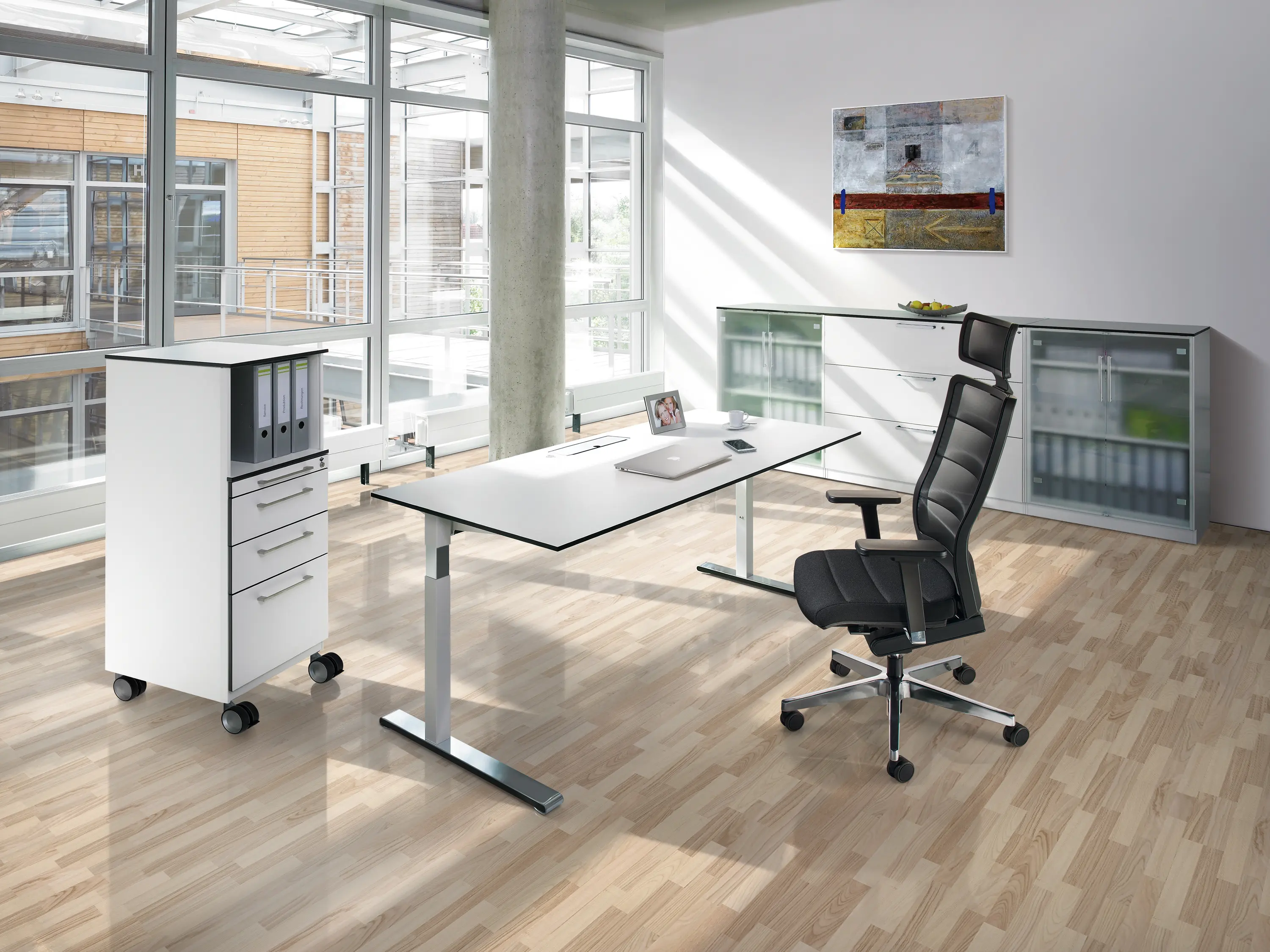 C+P Möbelsysteme - Cegano Schreibtisch T 4000