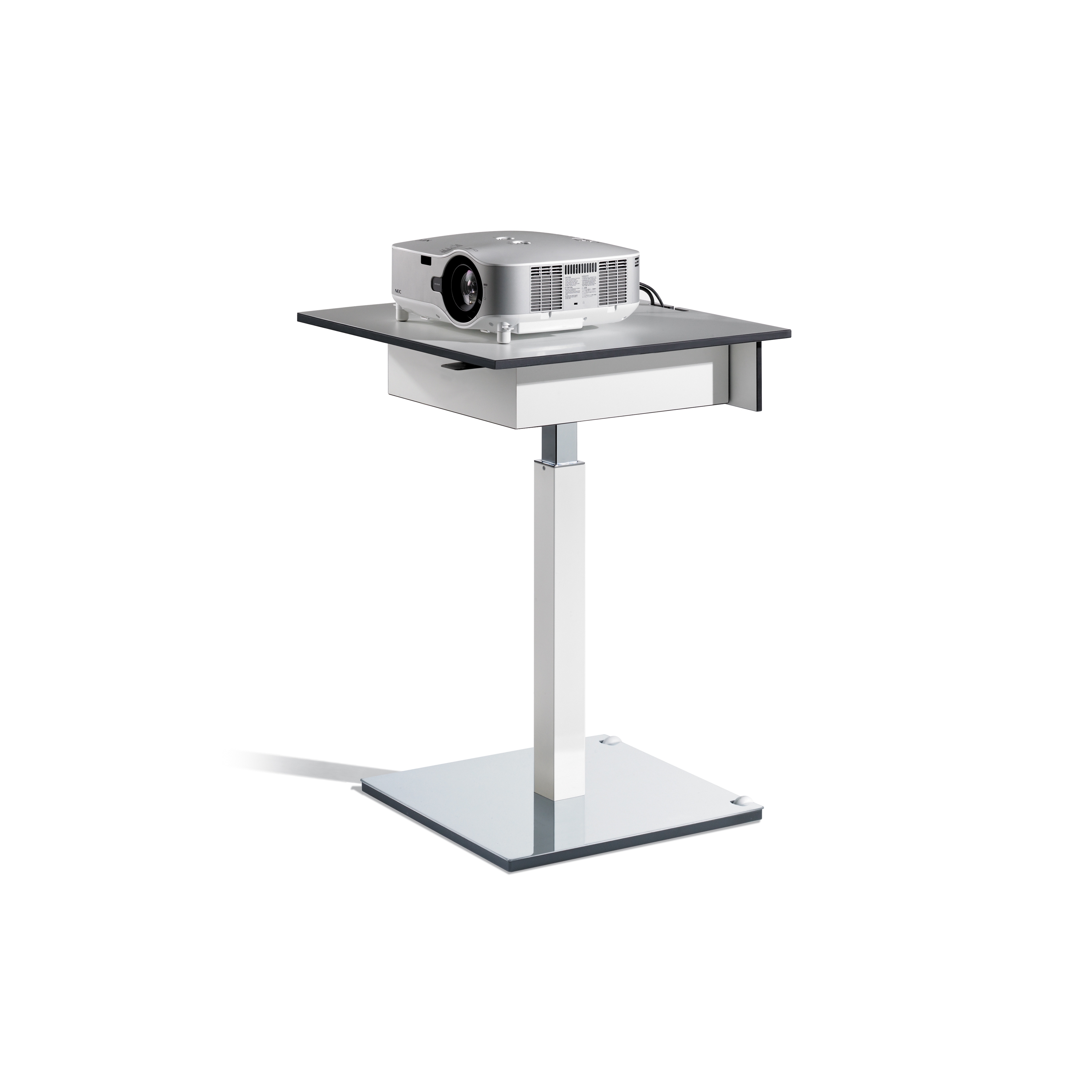 Vertoon produk Cegano Meeting Mobiler Projektortisch van vervaardiger C+P Möbelsysteme