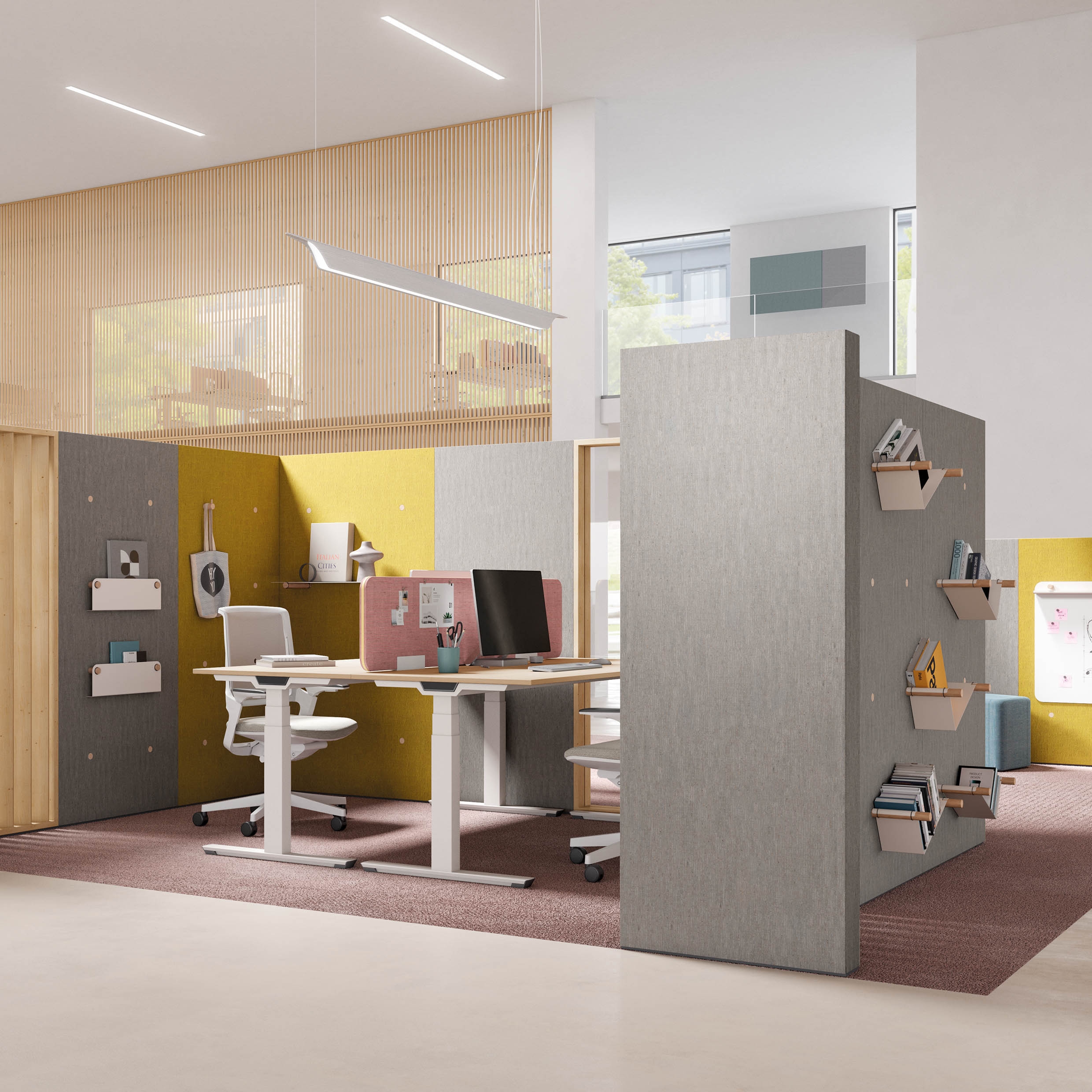 ROOM DIVIDING SYSTEM - CLAMP