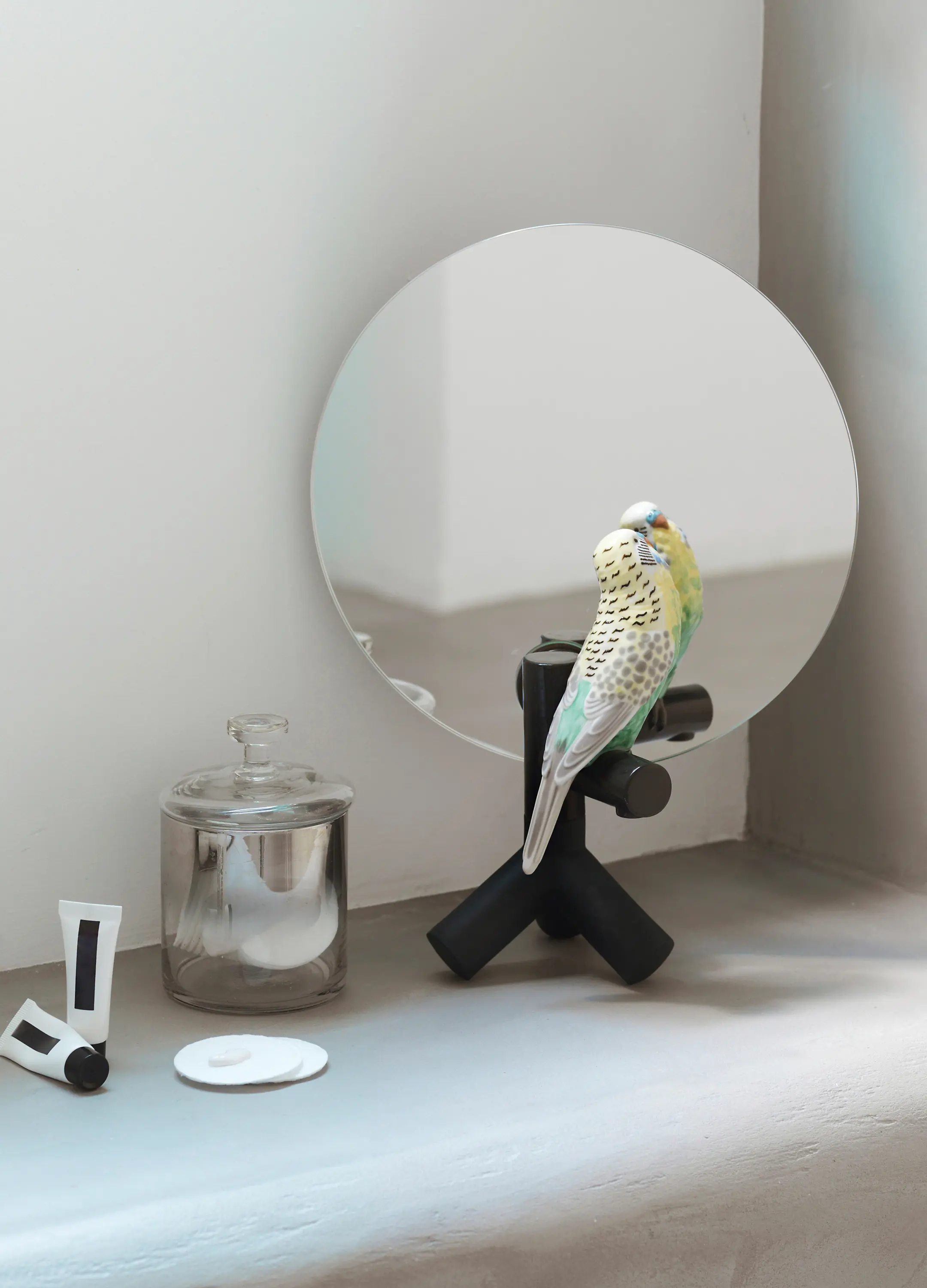 Lladró - Parrot Vanity | Vanity Mirror