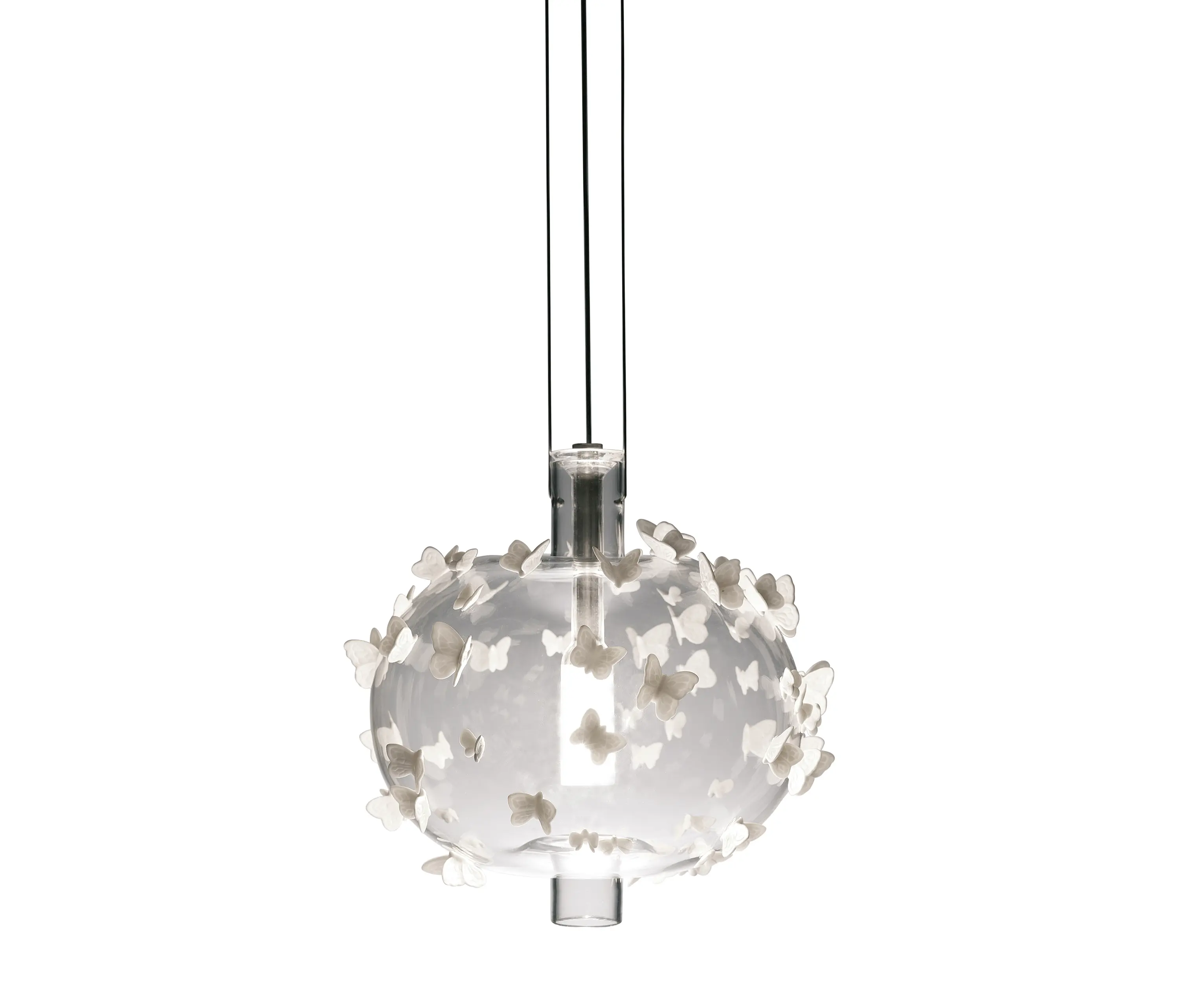 Lladró - Re-cyclos Freeze Frame Butterflies Ceiling Lamp (CE)