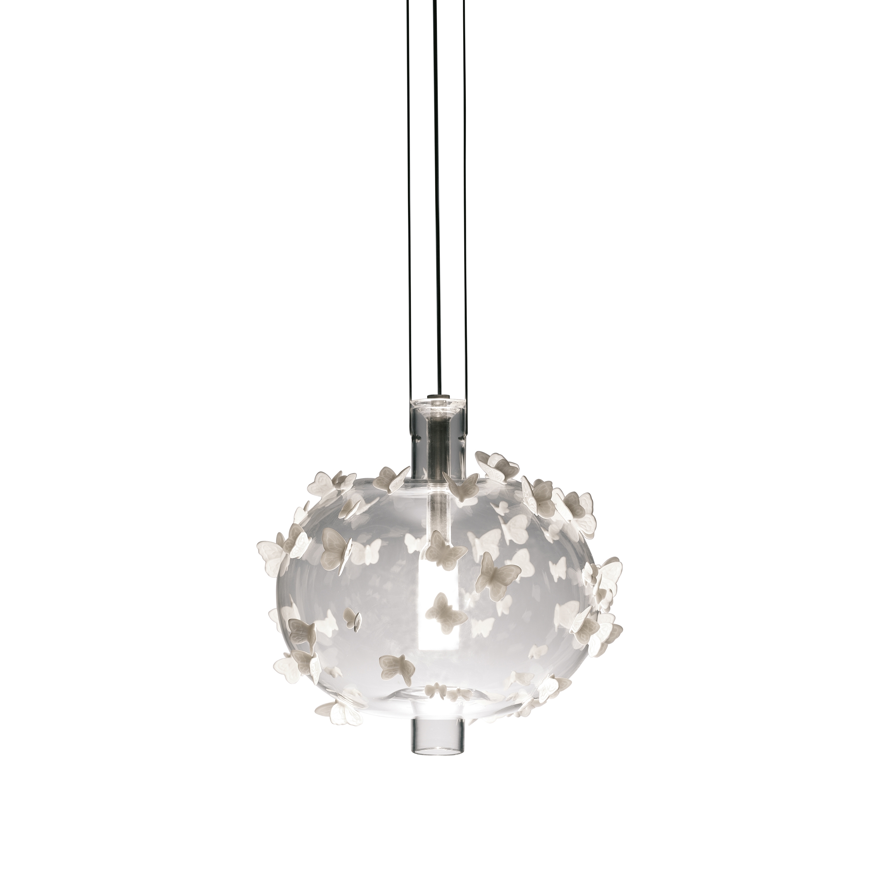 Mostra il prodotto Re-cyclos Freeze Frame Butterflies Ceiling Lamp (CE) del produttore Lladró