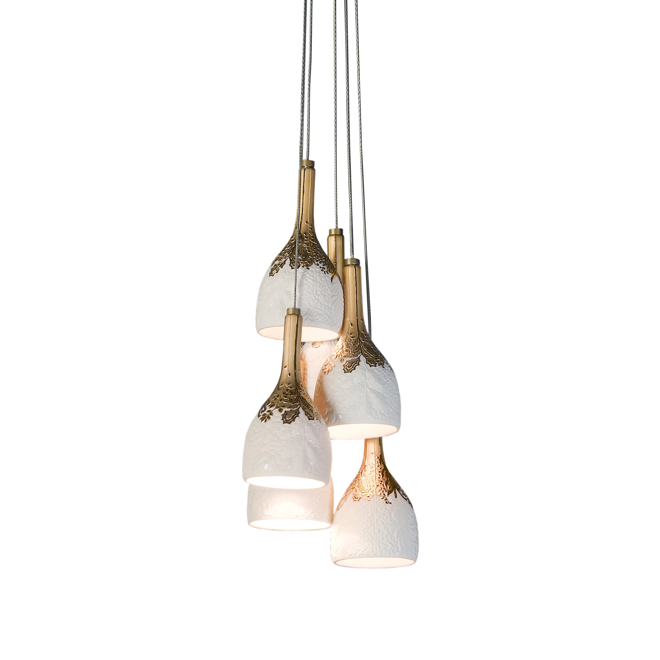 Mostra il prodotto Naturofantastic 6 Lights Ceiling Lamp (CE/UK) del produttore Lladró