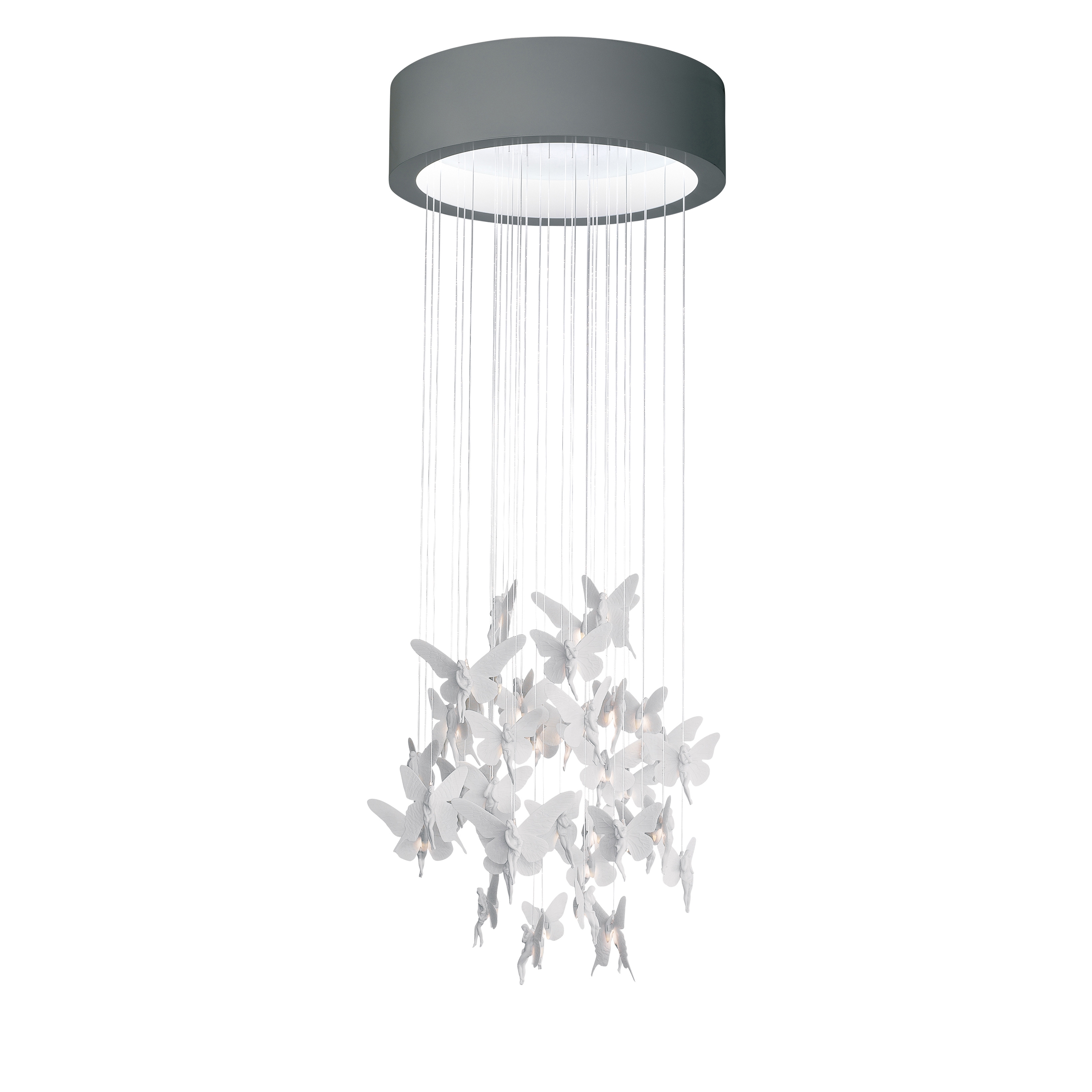 Mostra il prodotto Re-cyclos Niagara Chandelier 0.60m (CE/UK) | White del produttore Lladró