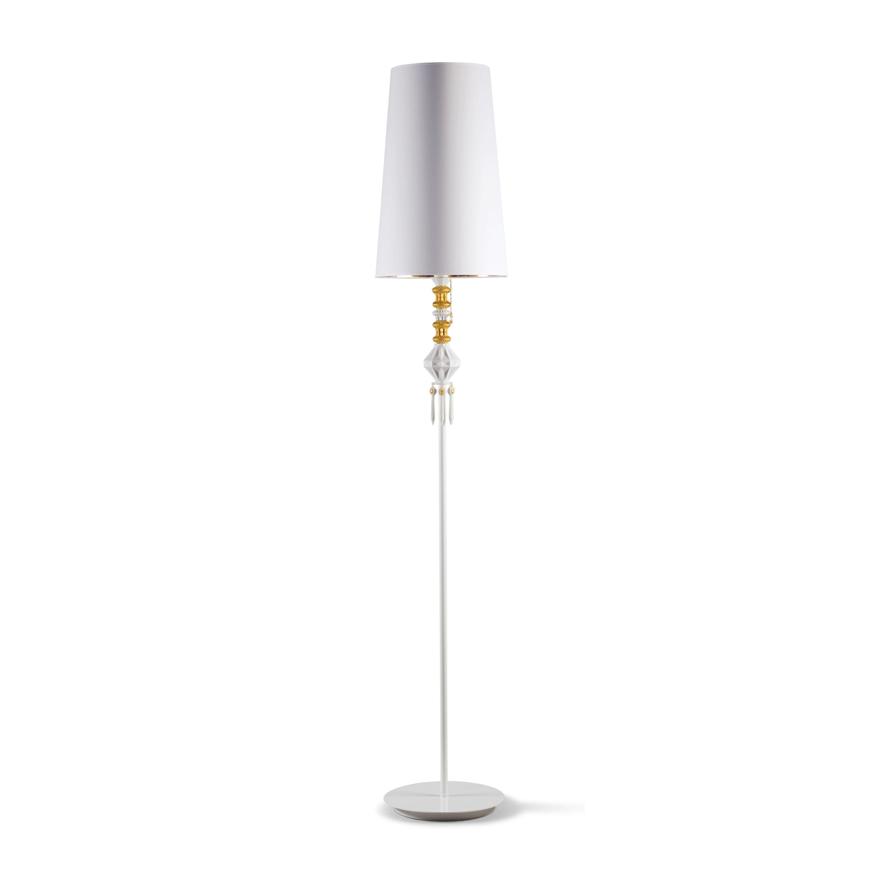 Mostra il prodotto Belle de Nuit Floor Lamp I | Golden Luster (CE) del produttore Lladró