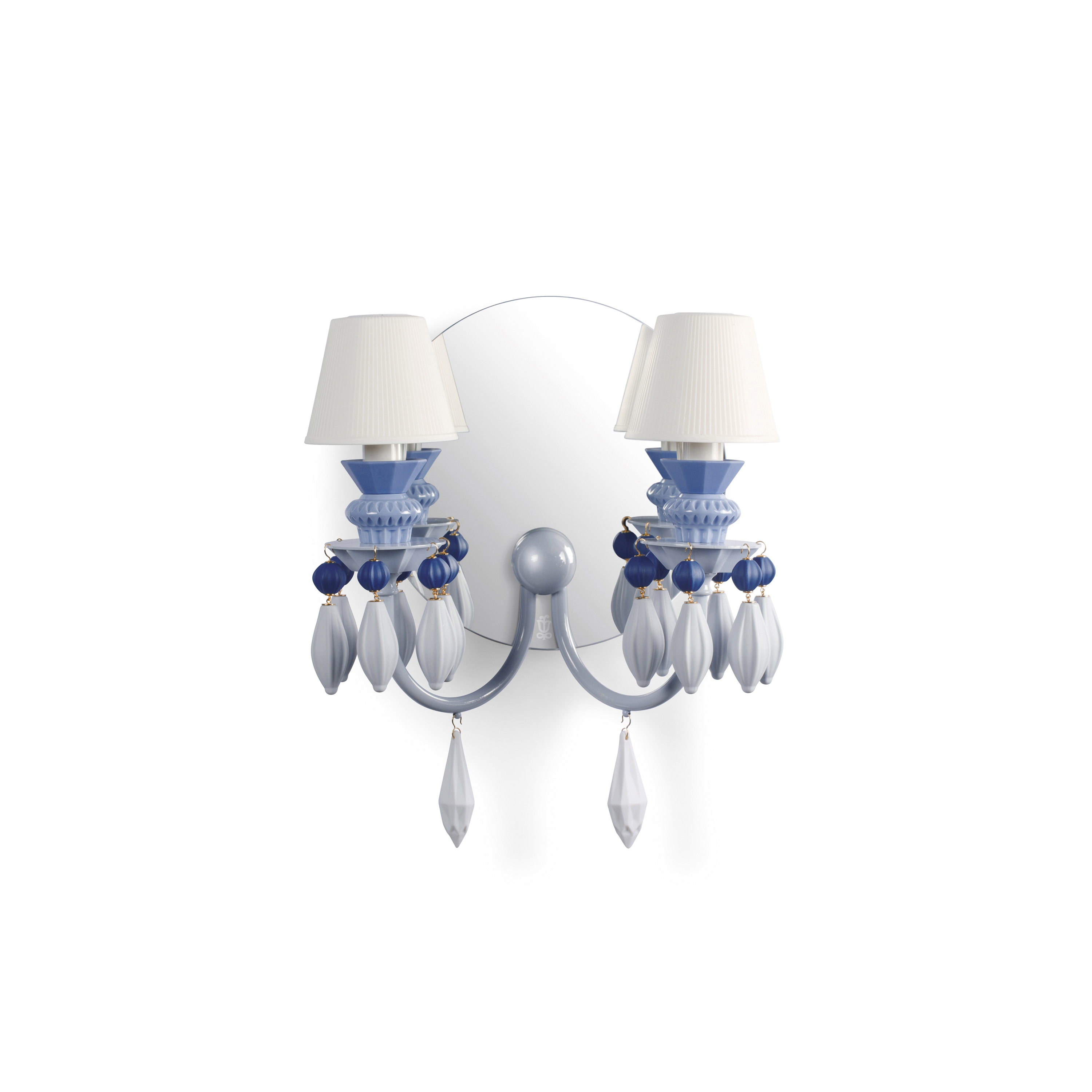 Belle de Nuit 2 Lights Wall Sconce | Blue (CE/UK)