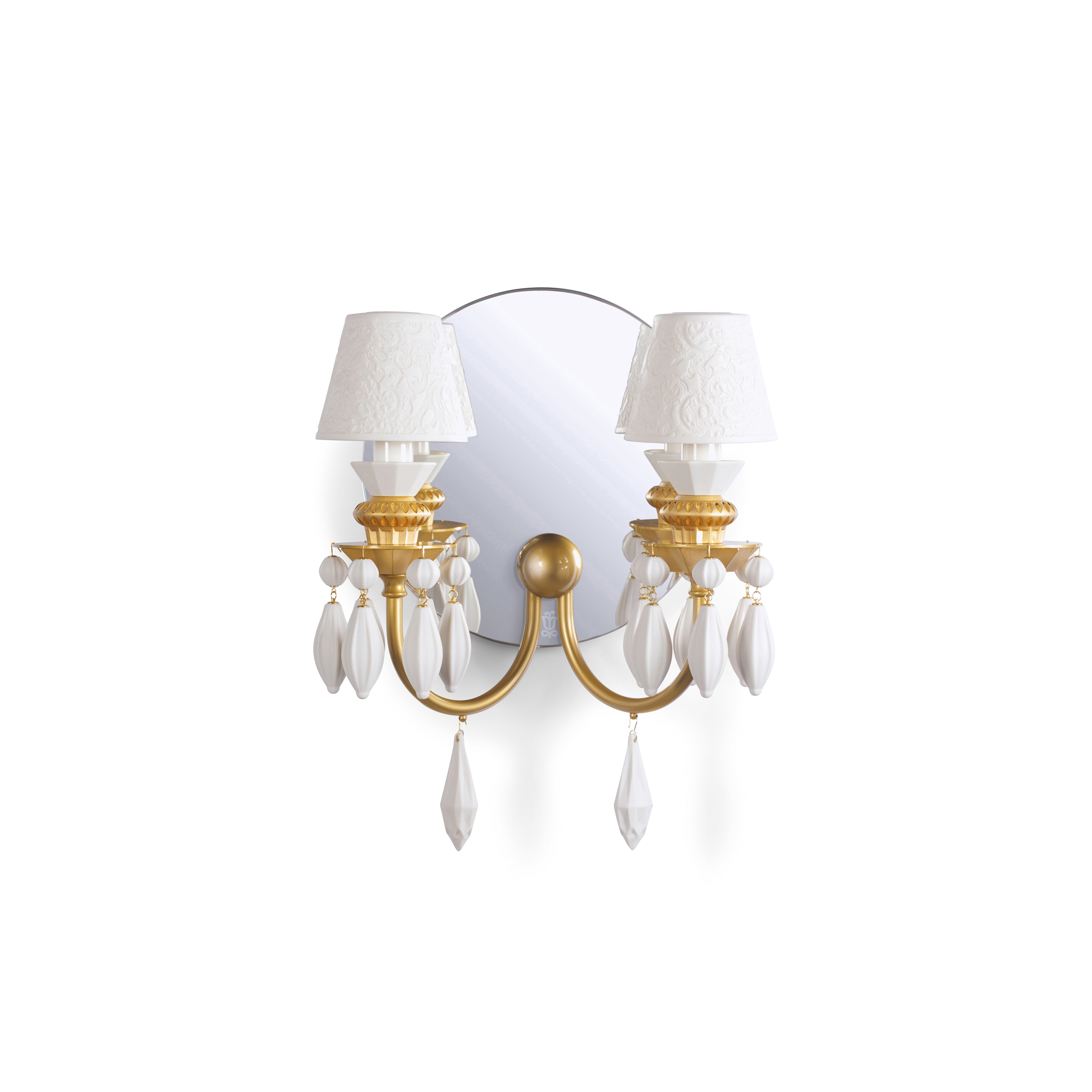Belle de Nuit 2 Lights Wall Sconce | Golden Luster (CE/UK)