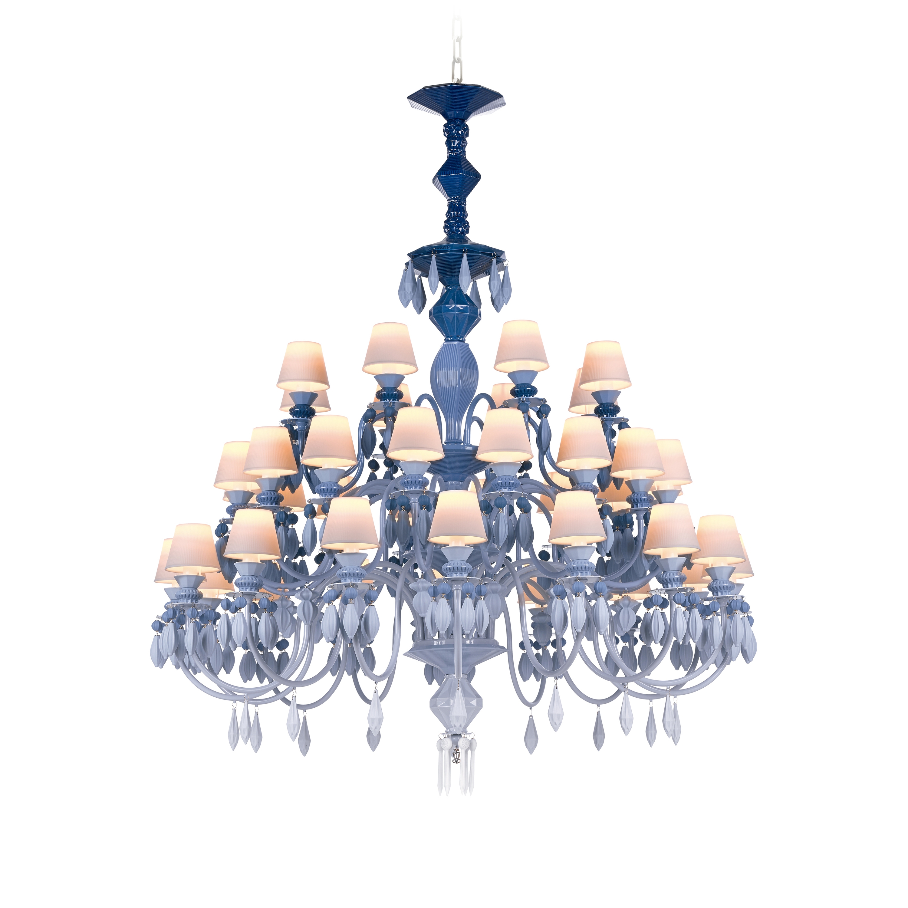 Belle de Nuit Chandelier 40 luces | Azul (CE/UK)