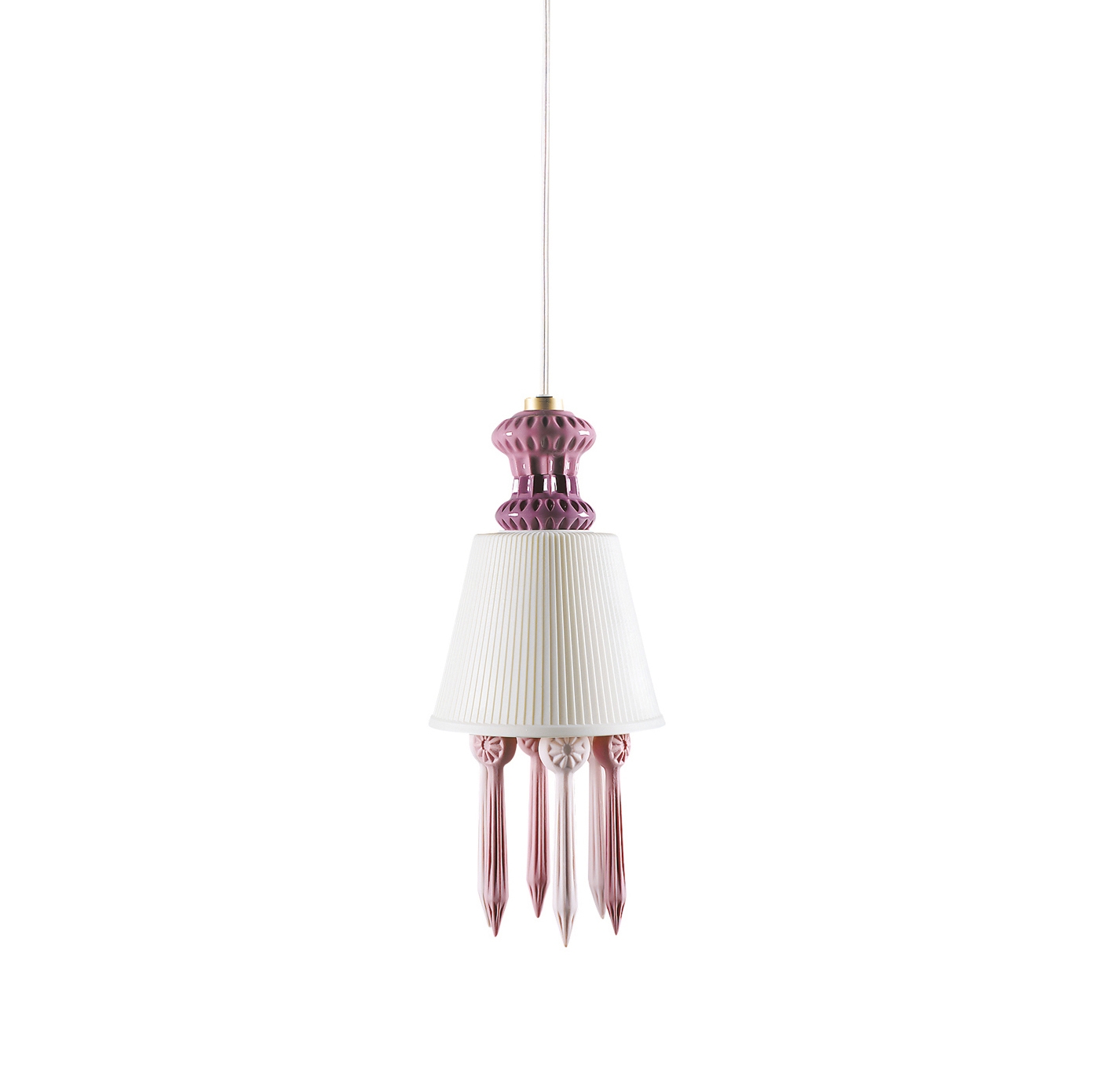 Mostra il prodotto Belle de Nuit Ceiling Lamp with Lithophane | Pink (CE/UK) del produttore Lladró