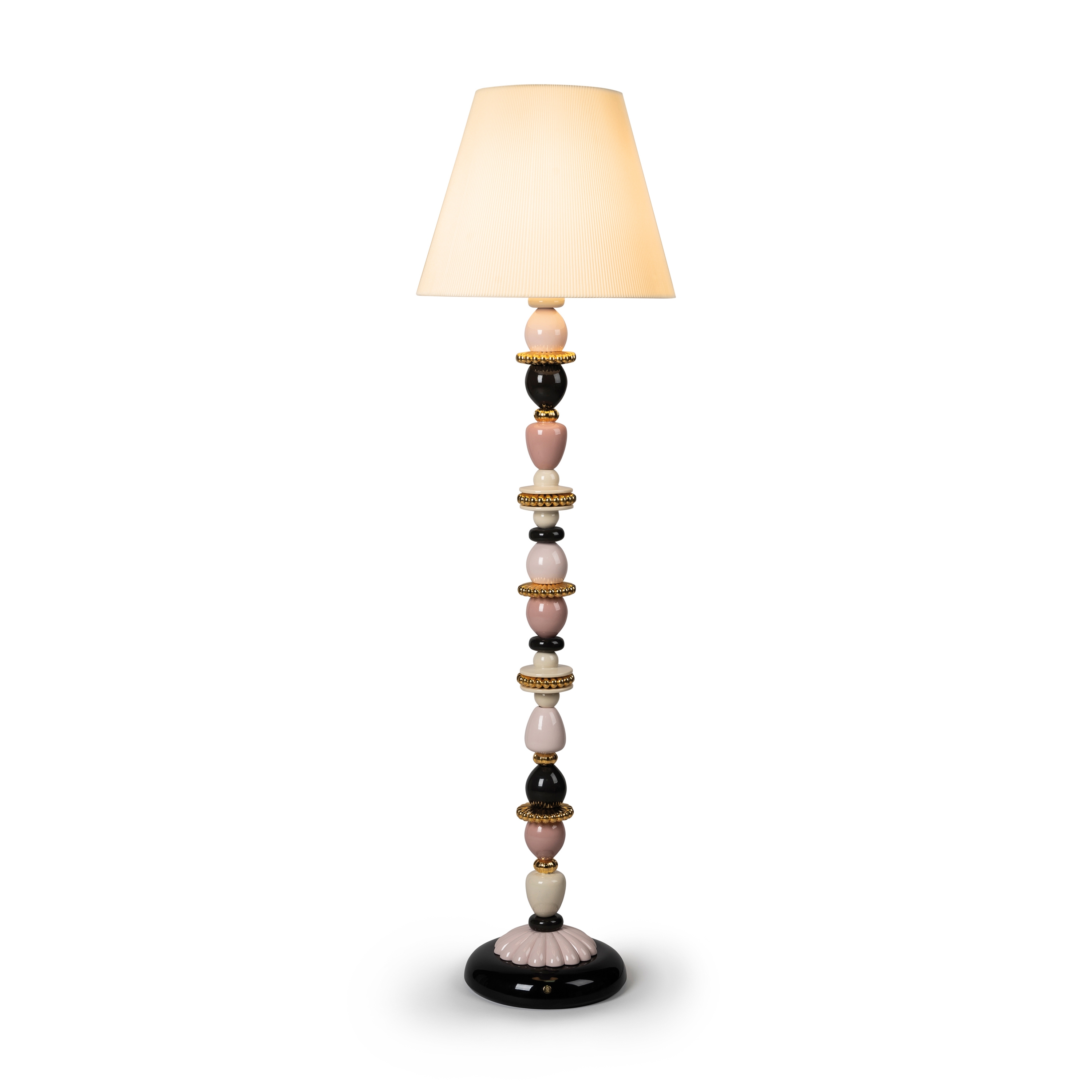 Mostra il prodotto Firefly Floor Lamp |  Pink and Golden Luster (CE) del produttore Lladró
