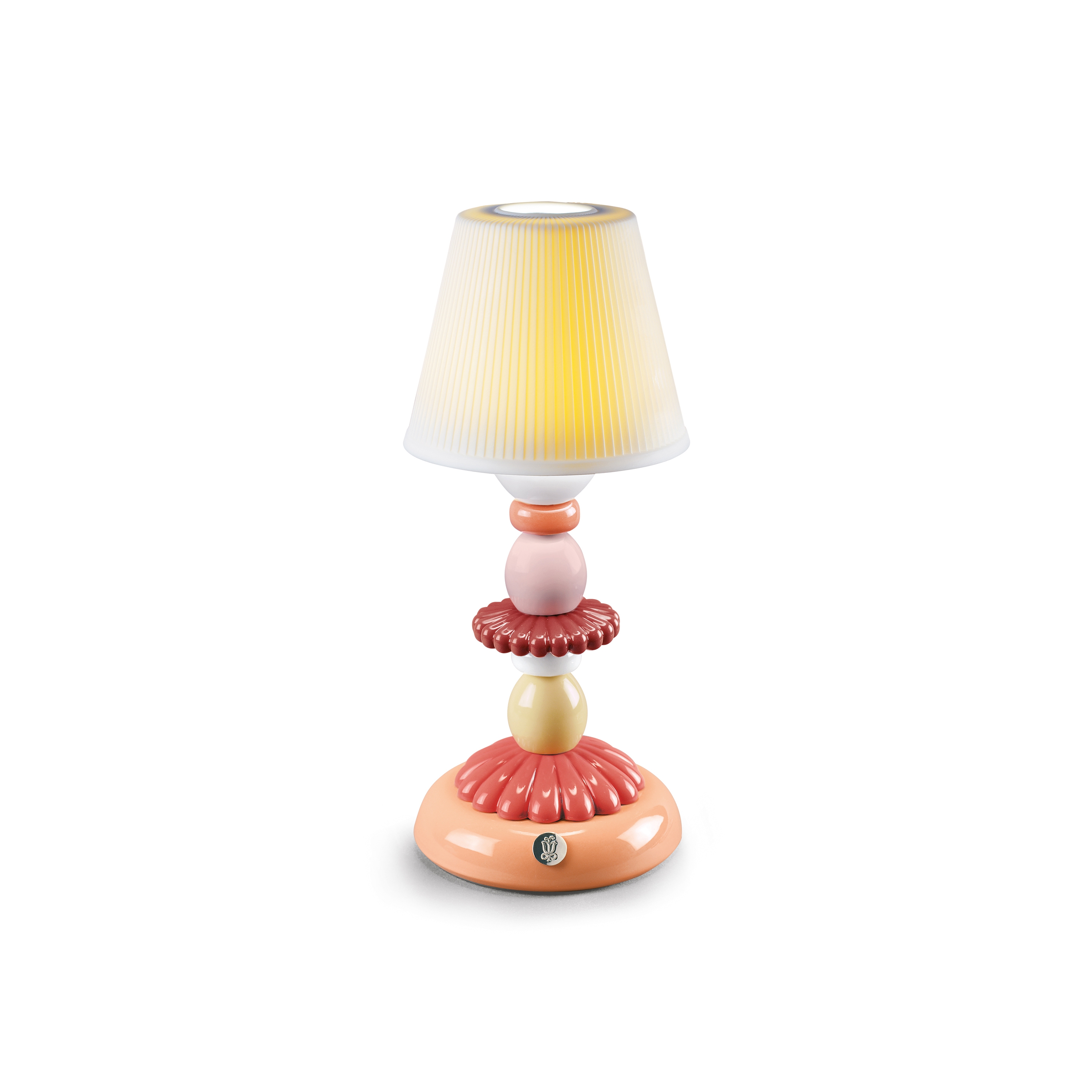 Firefly Lotus Table Lamp | Coral