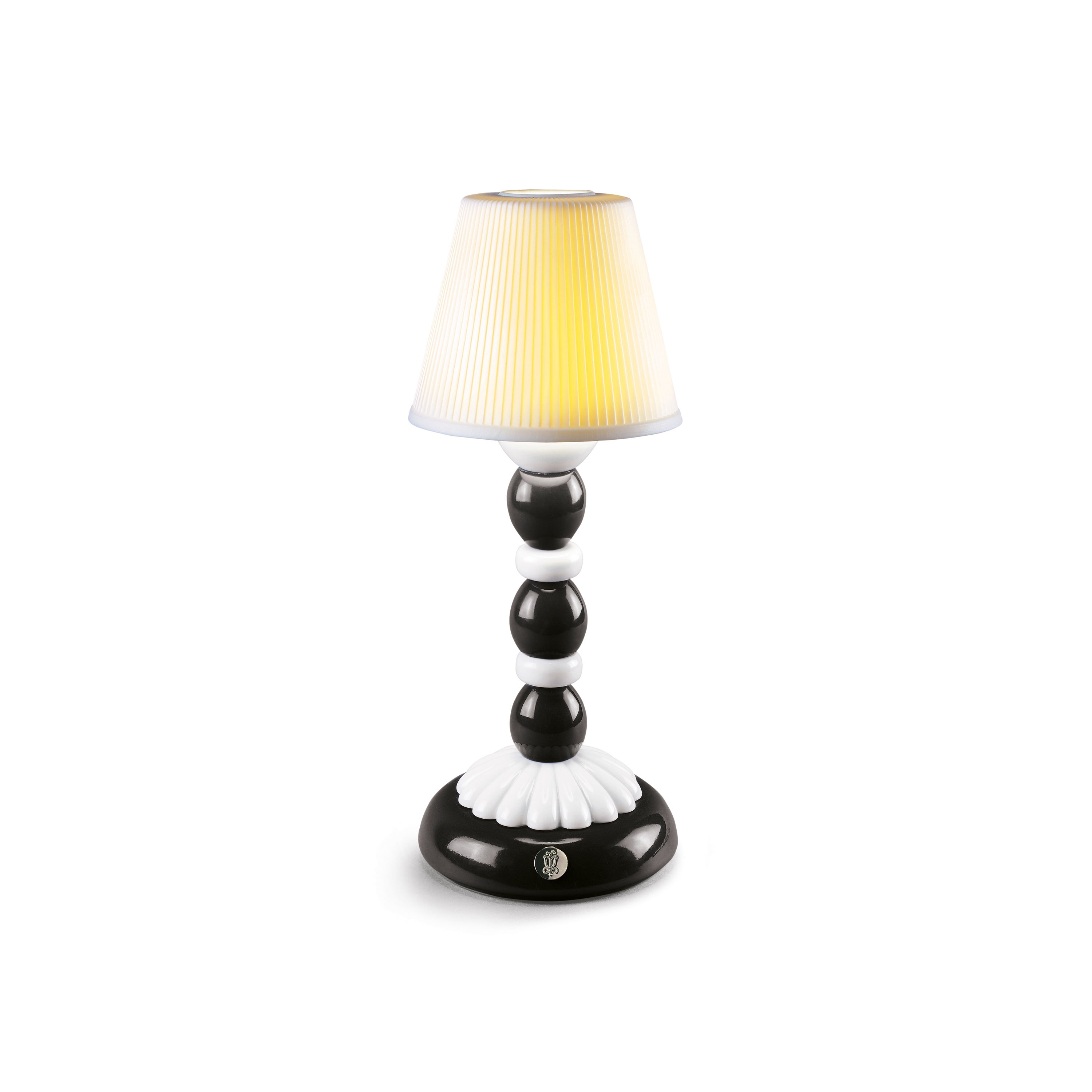 Firefly Palm Table Lamp | Black & White