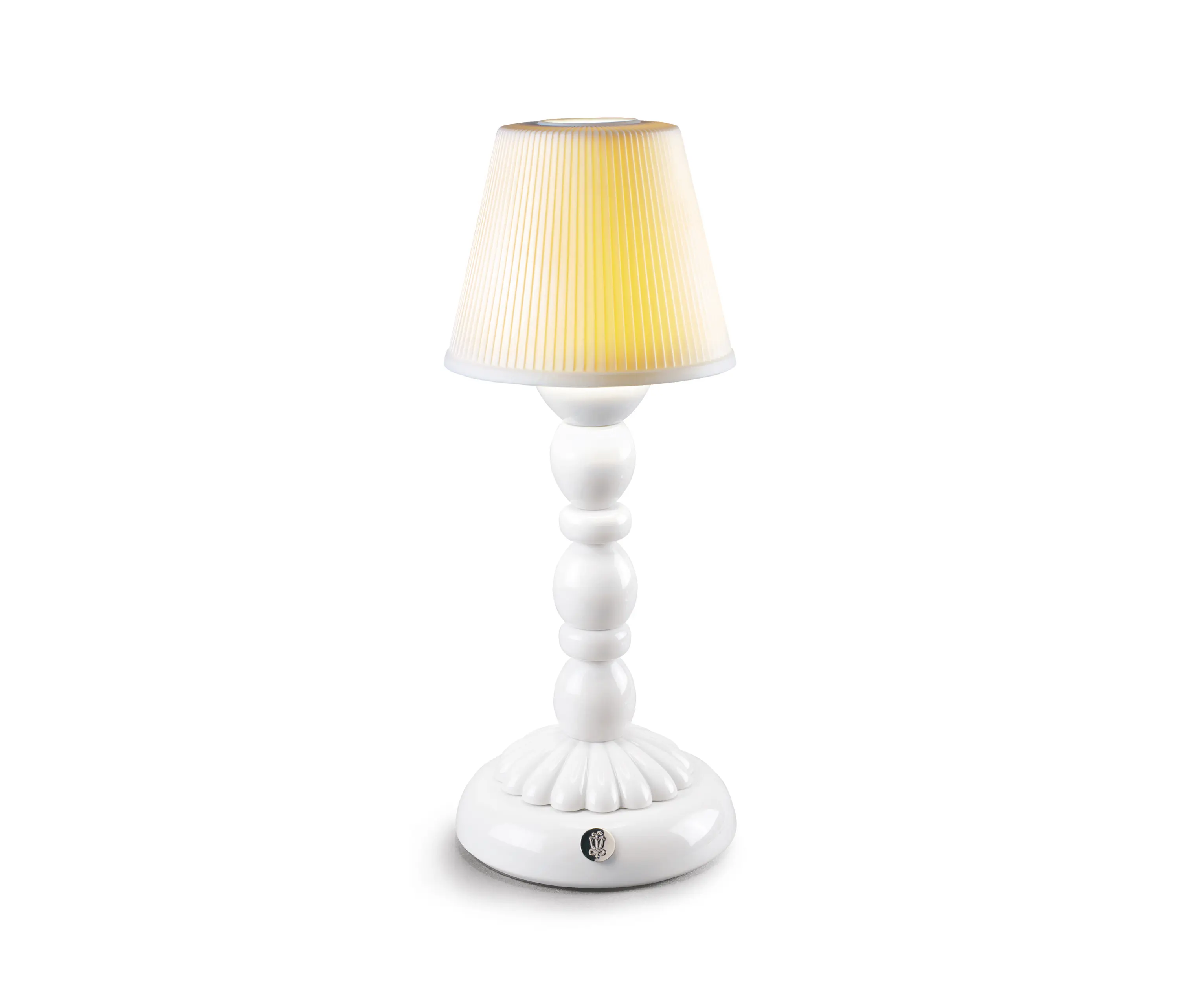 Lladró - Firefly Palm Table Lamp | White