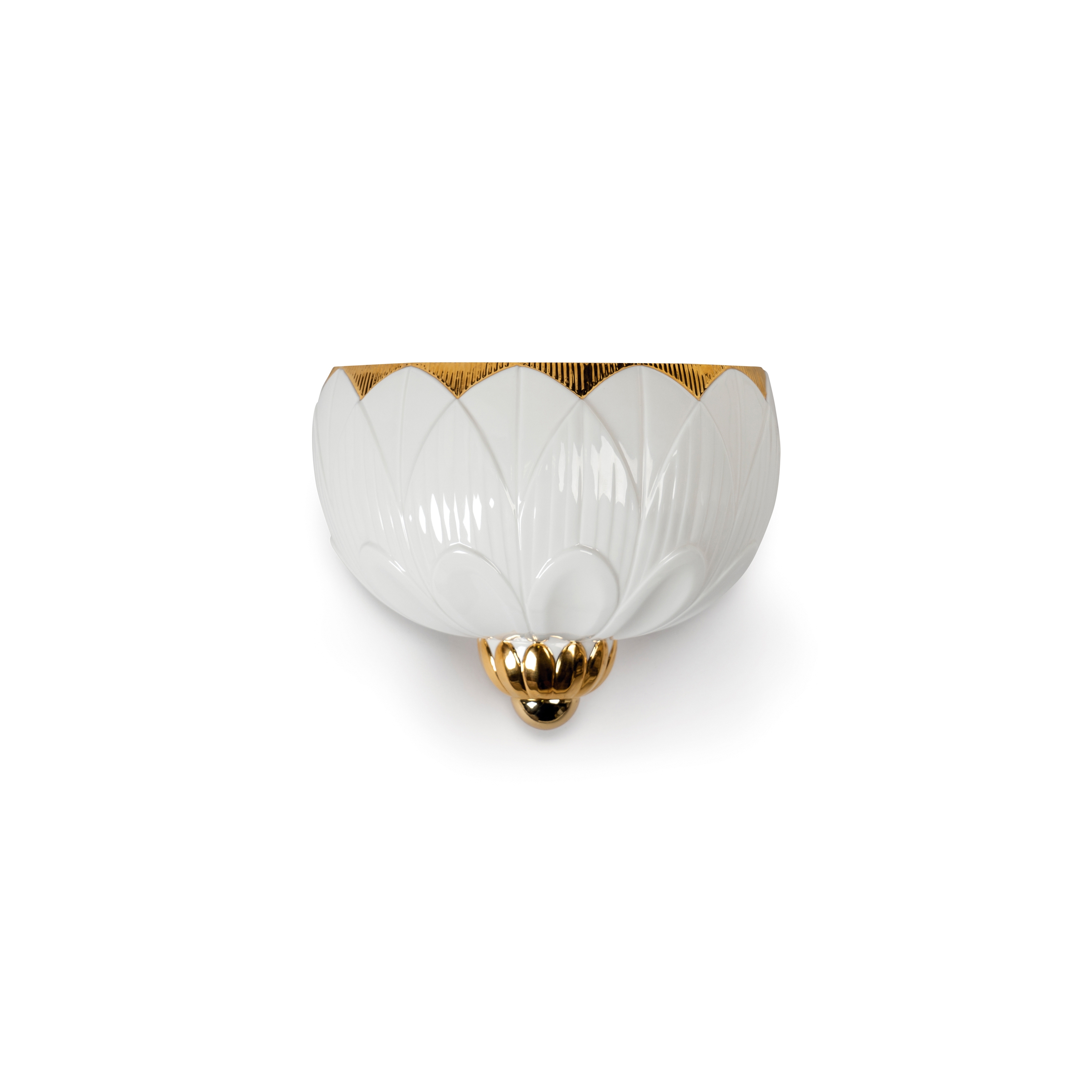 Mostra il prodotto Ivy & Seed Wall Sconce | White and Gold (CE/UK) del produttore Lladró