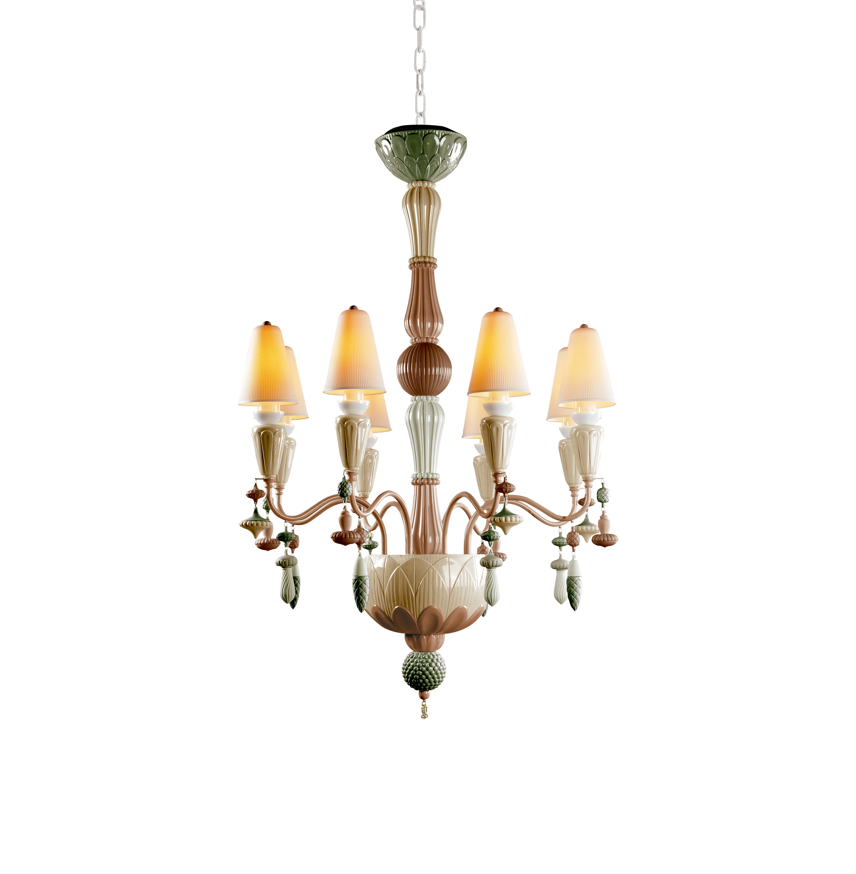 Mostra il prodotto Ivy and Seed 8 Lights Chandelier | Spices (CE/UK) del produttore Lladró