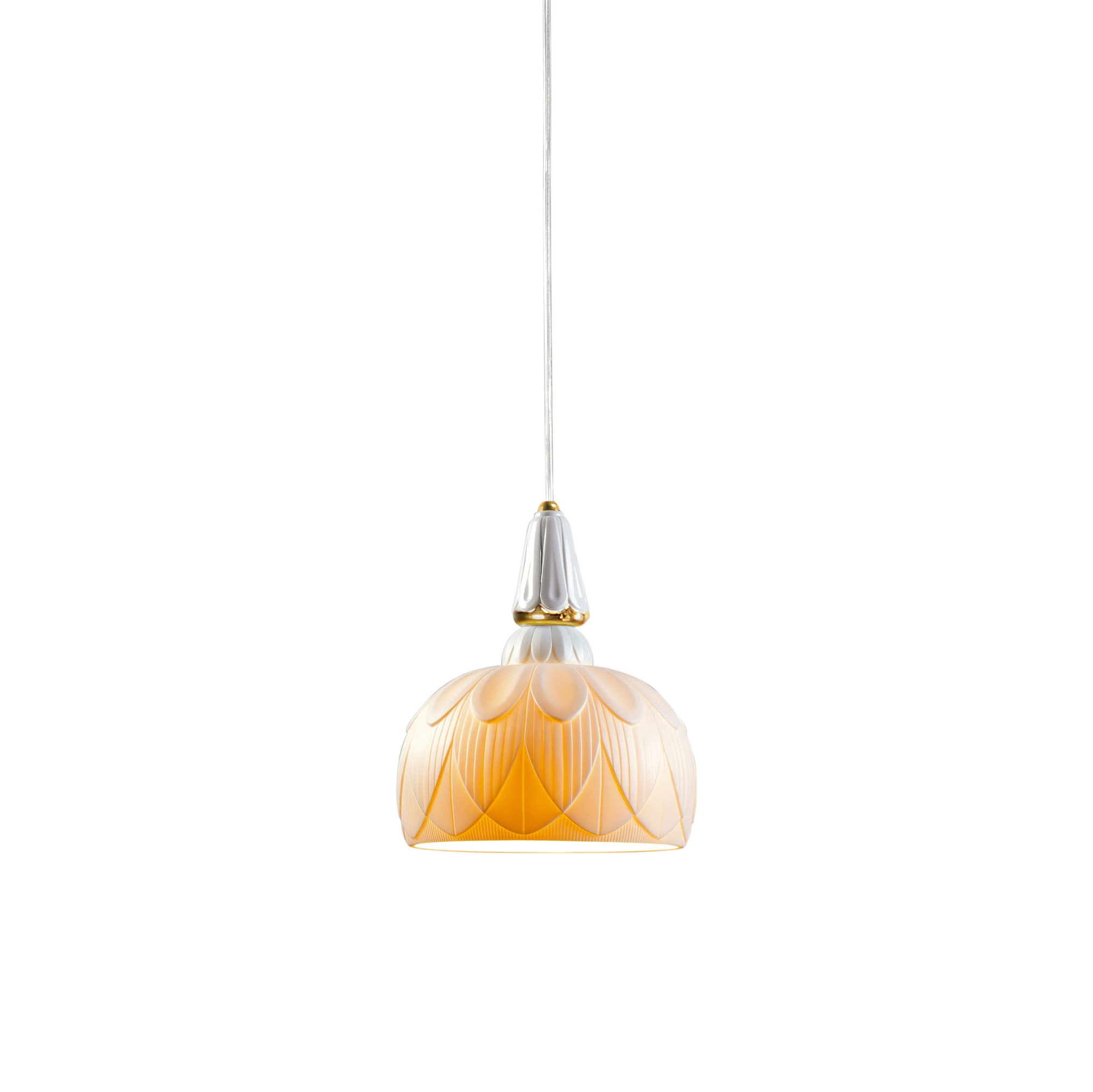 Ivy and Seed Single Ceiling Lamp | Golden Luster (CE/UK)