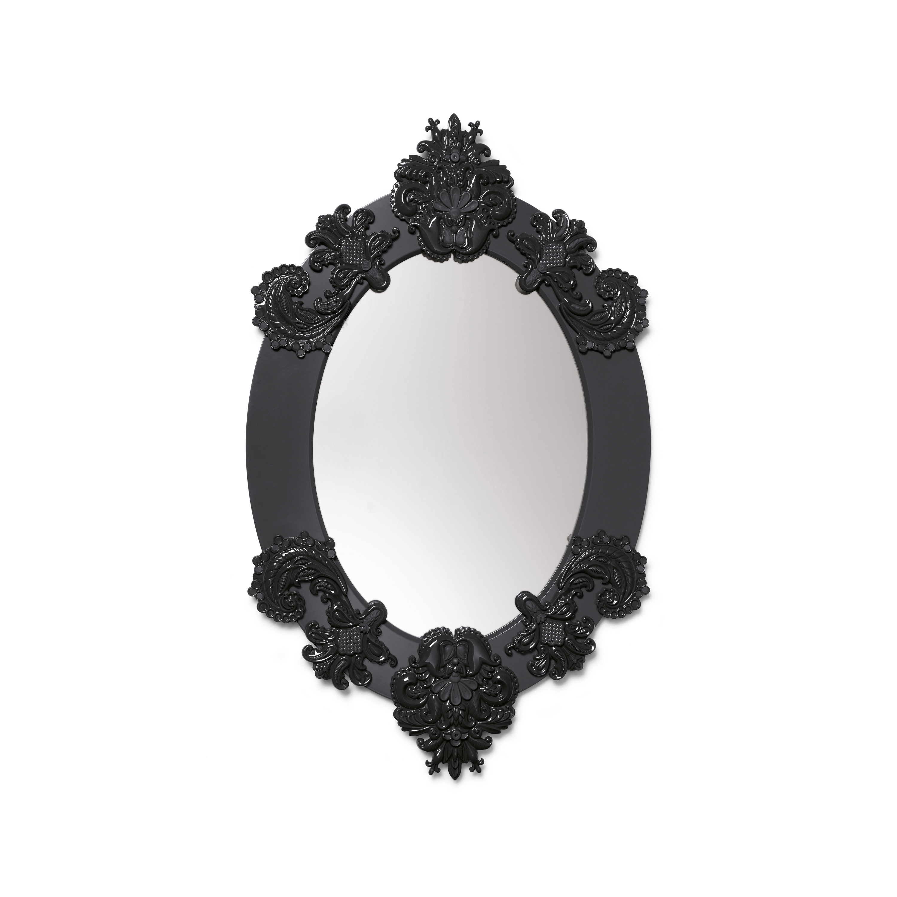 Mostra il prodotto Mirrors | Oval Wall Mirror | Black | Limited Edition del produttore Lladró